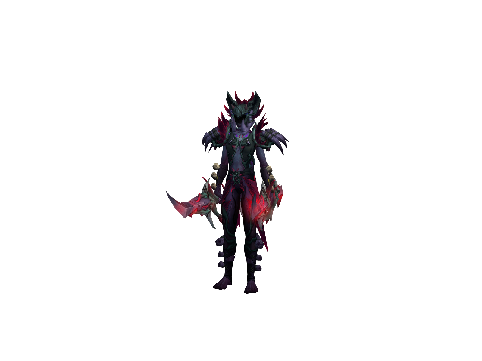 Litzer 3D character render