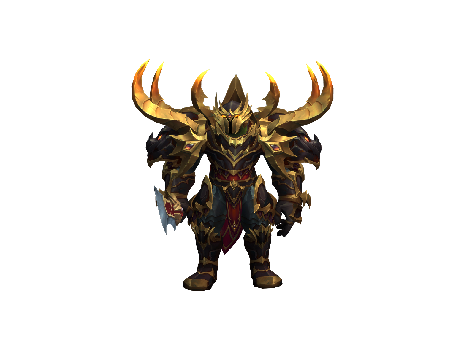 Amexgold 3D character render