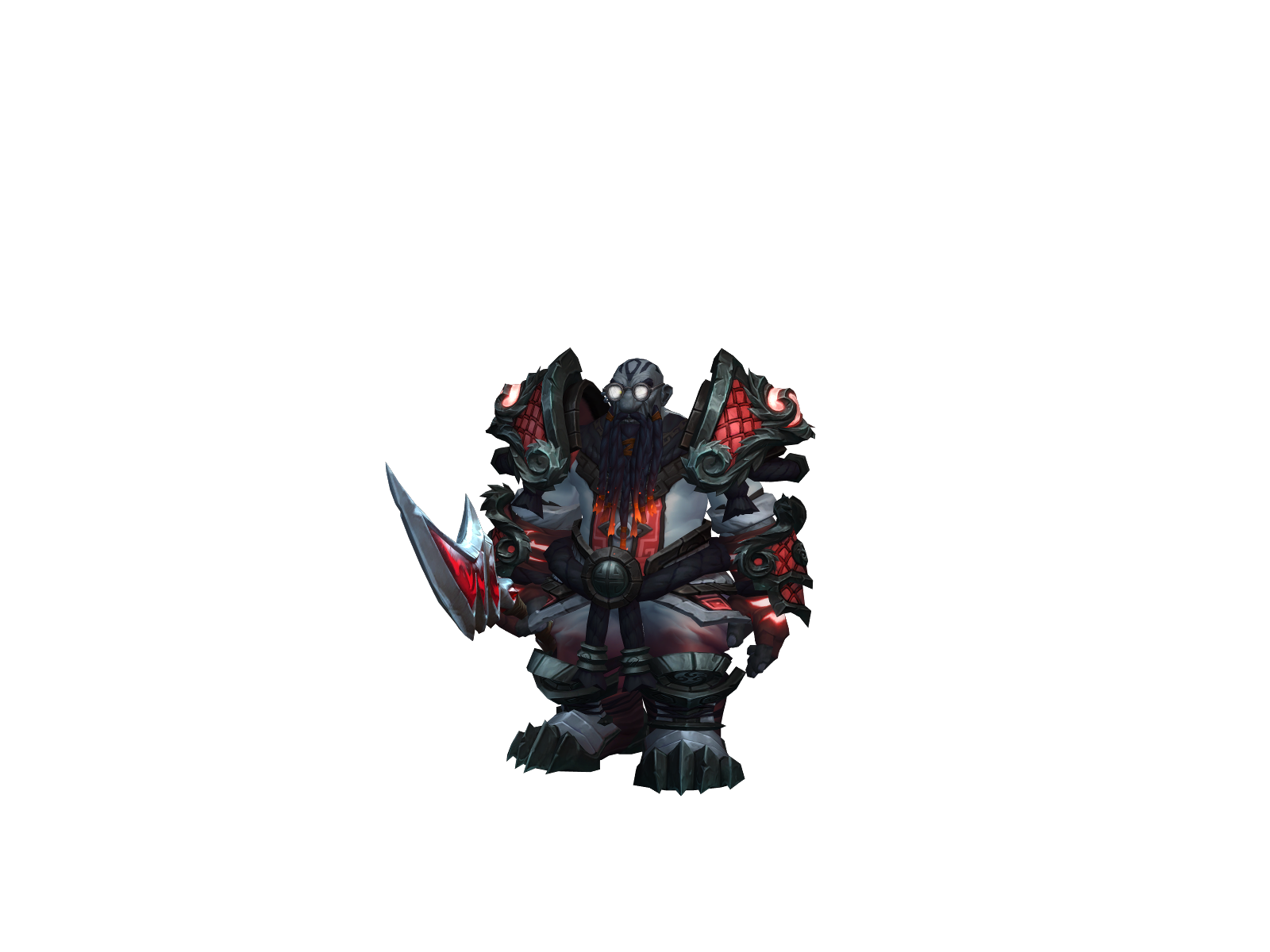 Cckknckr 3D character render