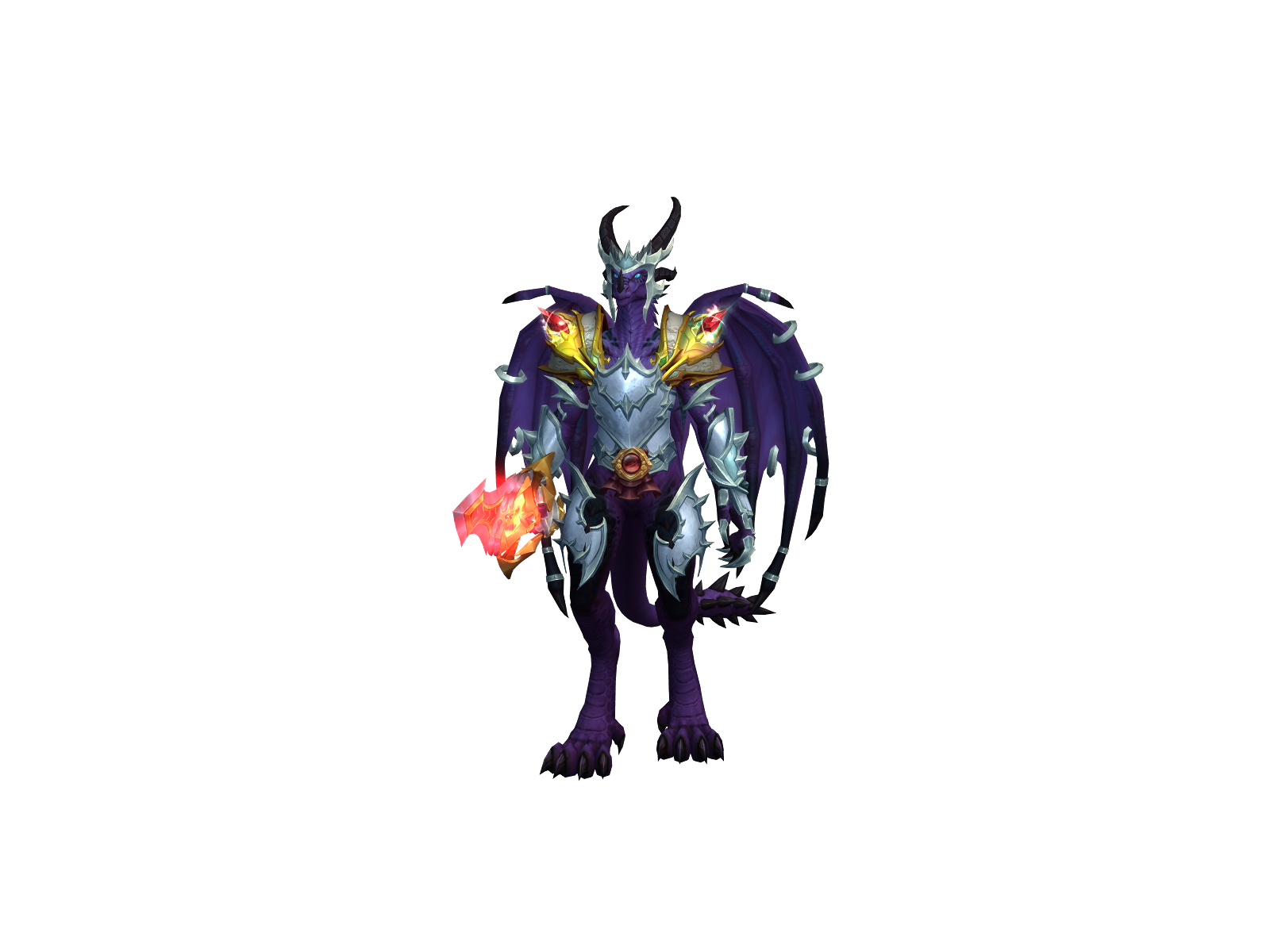 Voltragoth 3D character render
