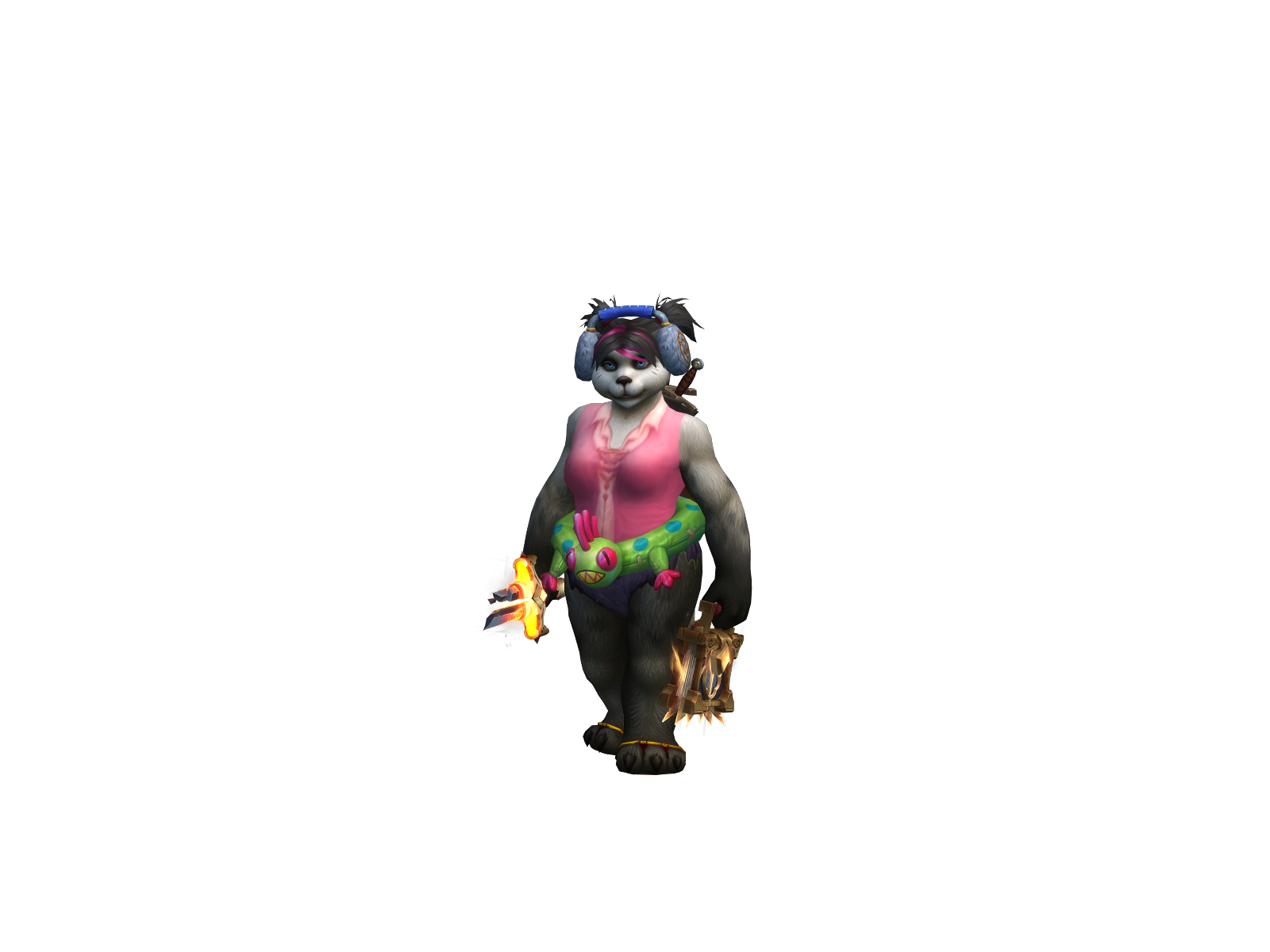 Figs 3D character render