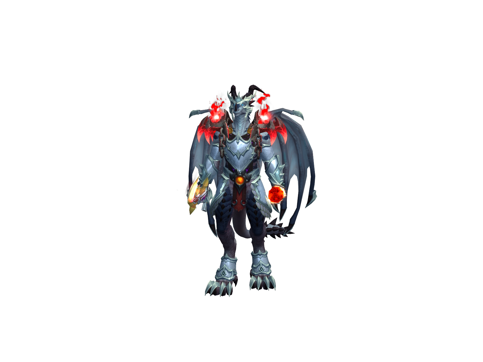 Oppaidragon 3D character render