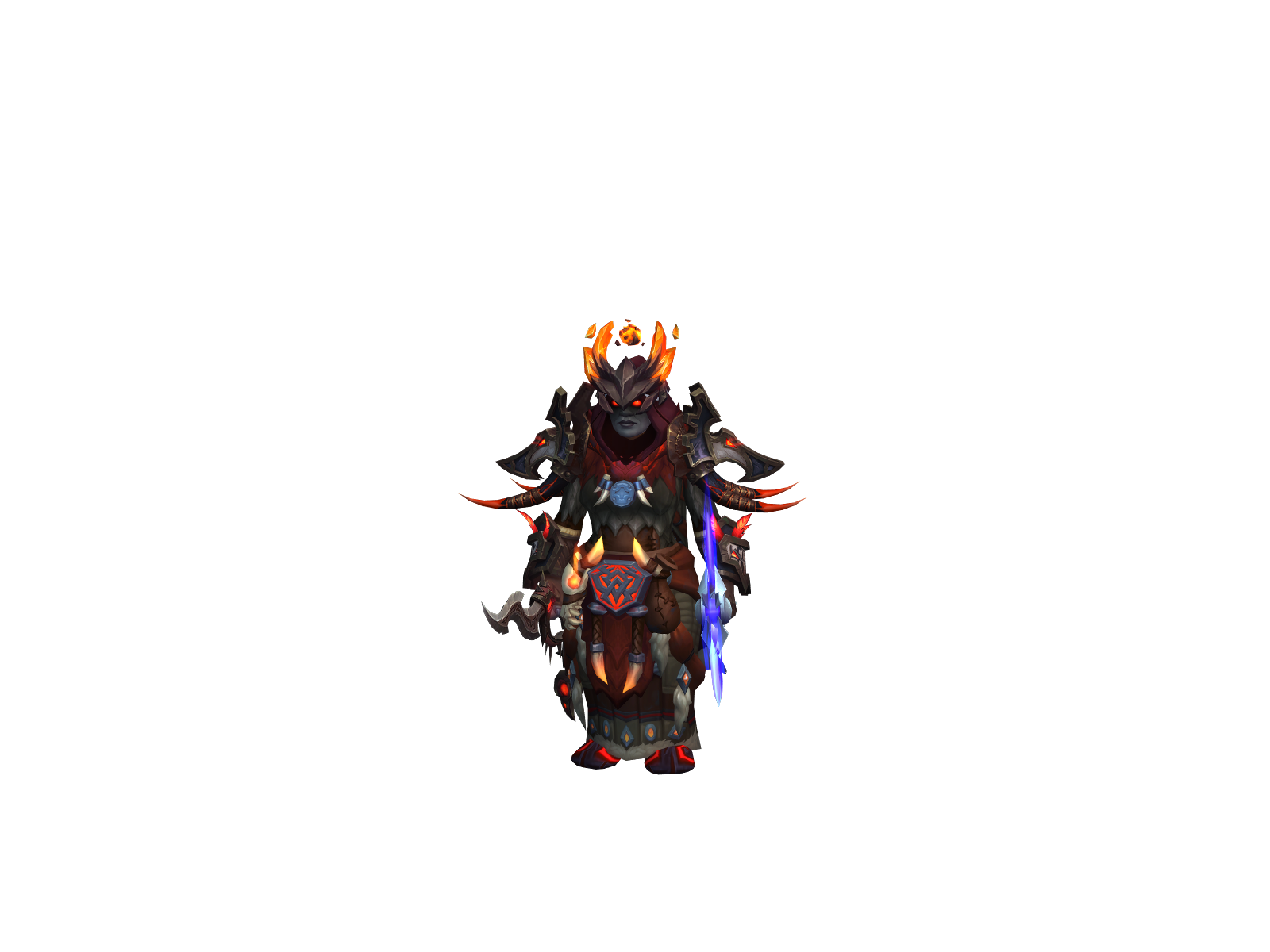 Shamabam 3D character render
