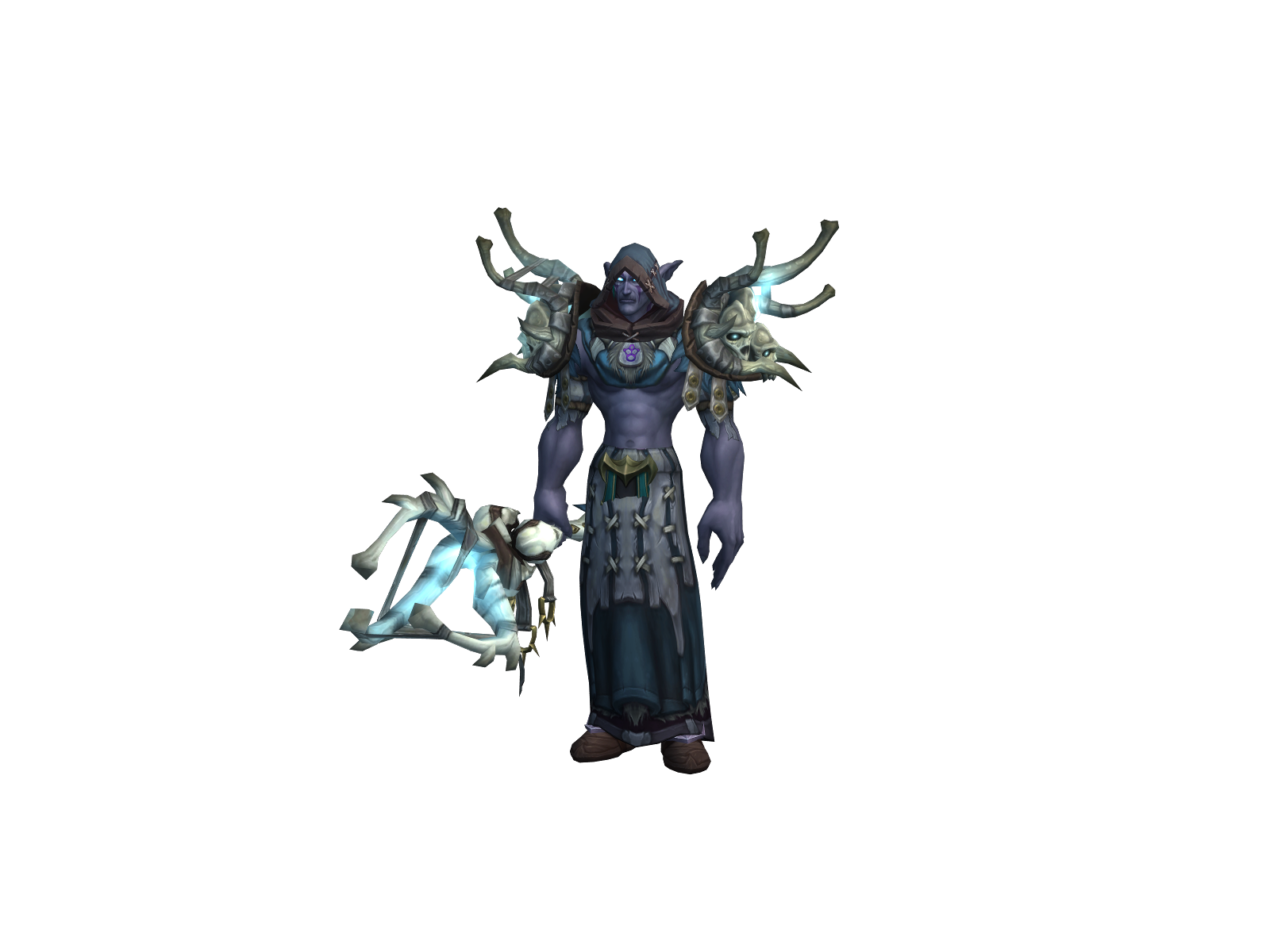 Powerwordron 3D character render