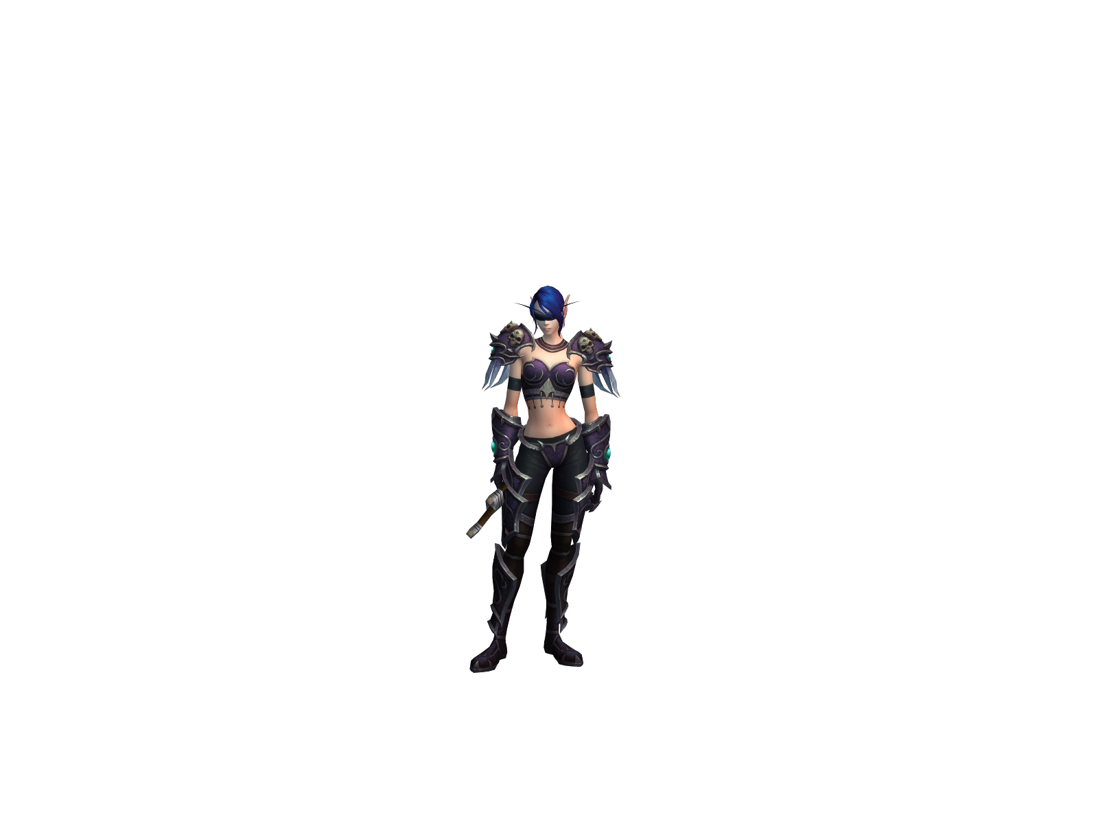 Azighal 3D character render