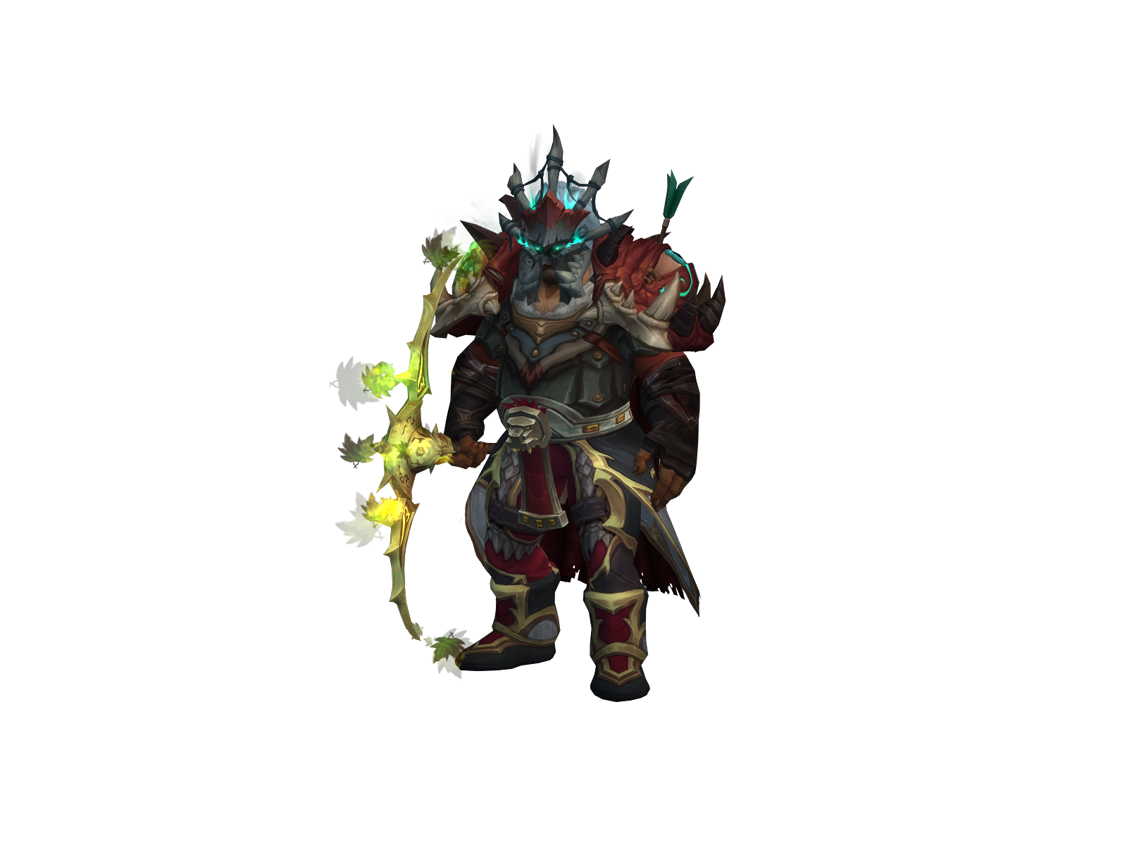 Bugnout 3D character render
