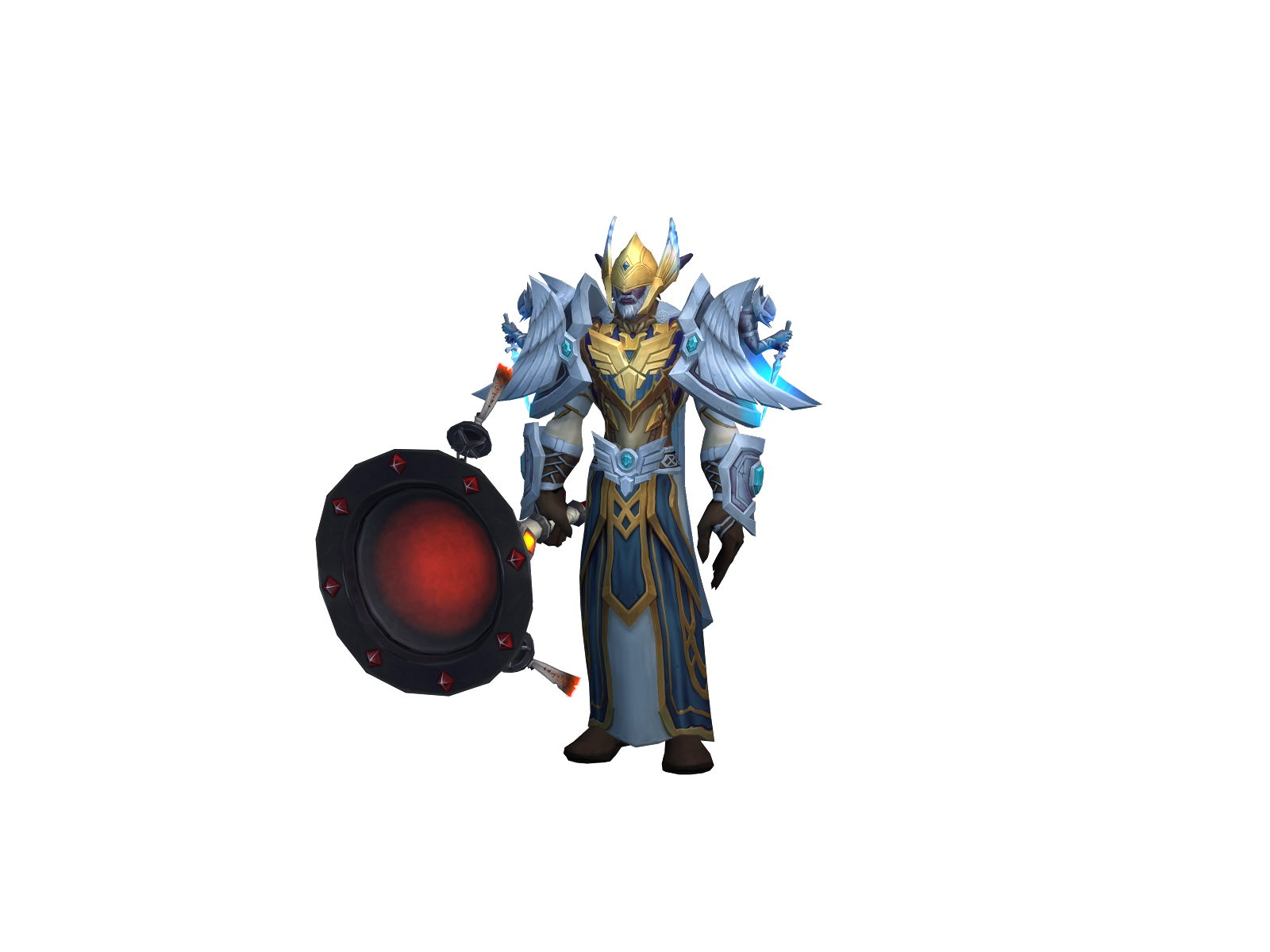 Firan 3D character render