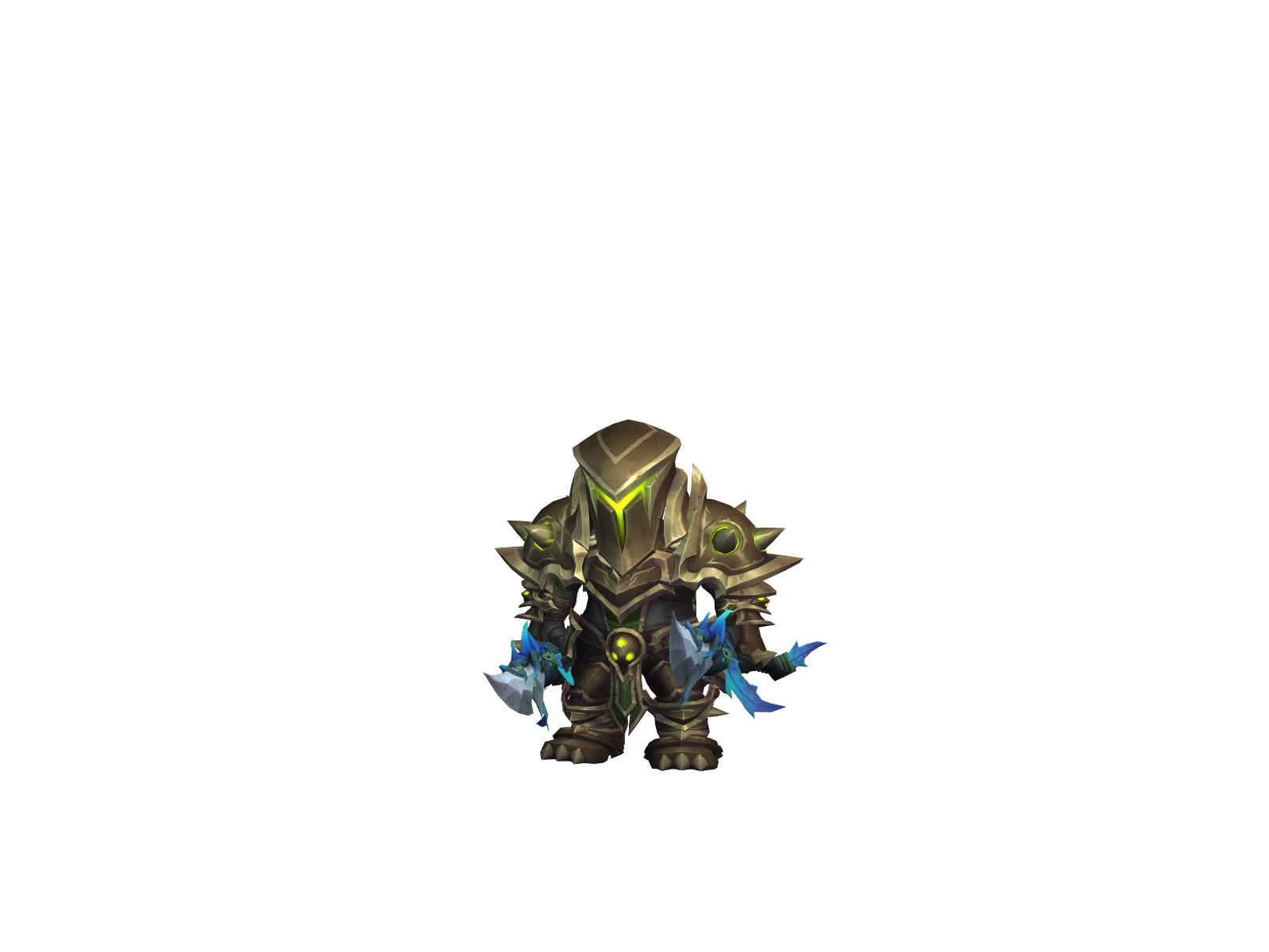 Cagueisangue 3D character render