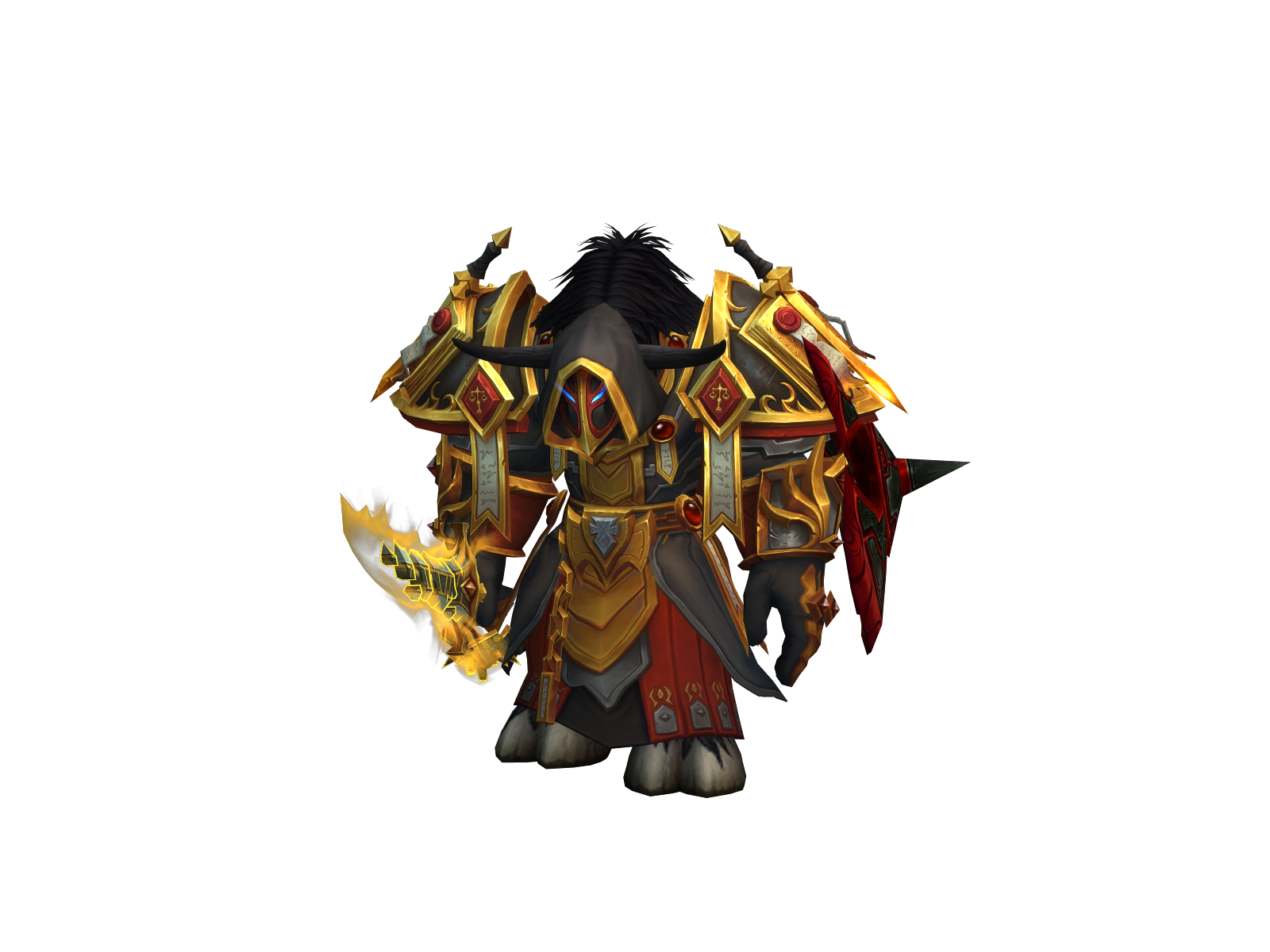 Cptamoorica 3D character render
