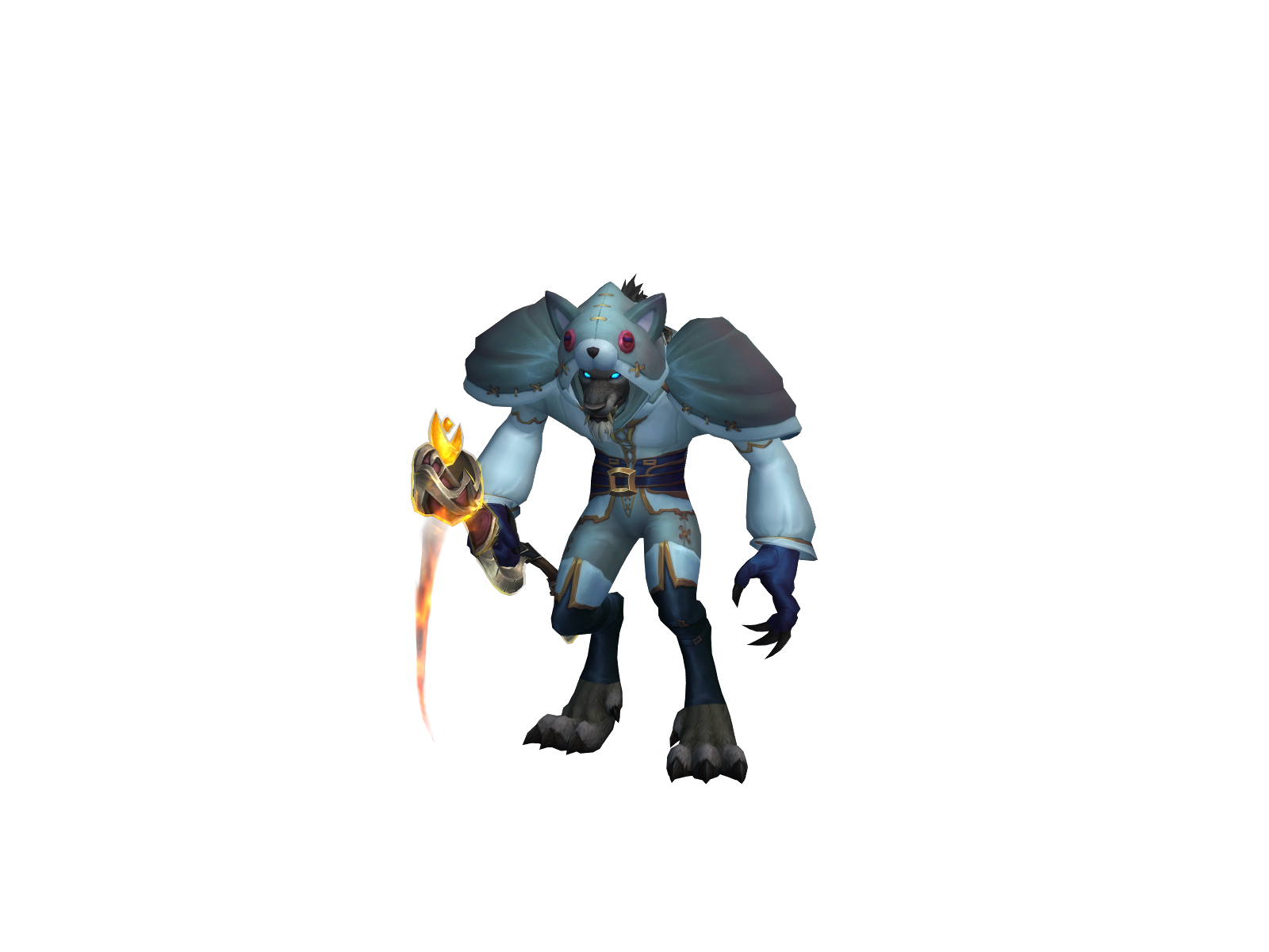 Darkez 3D character render