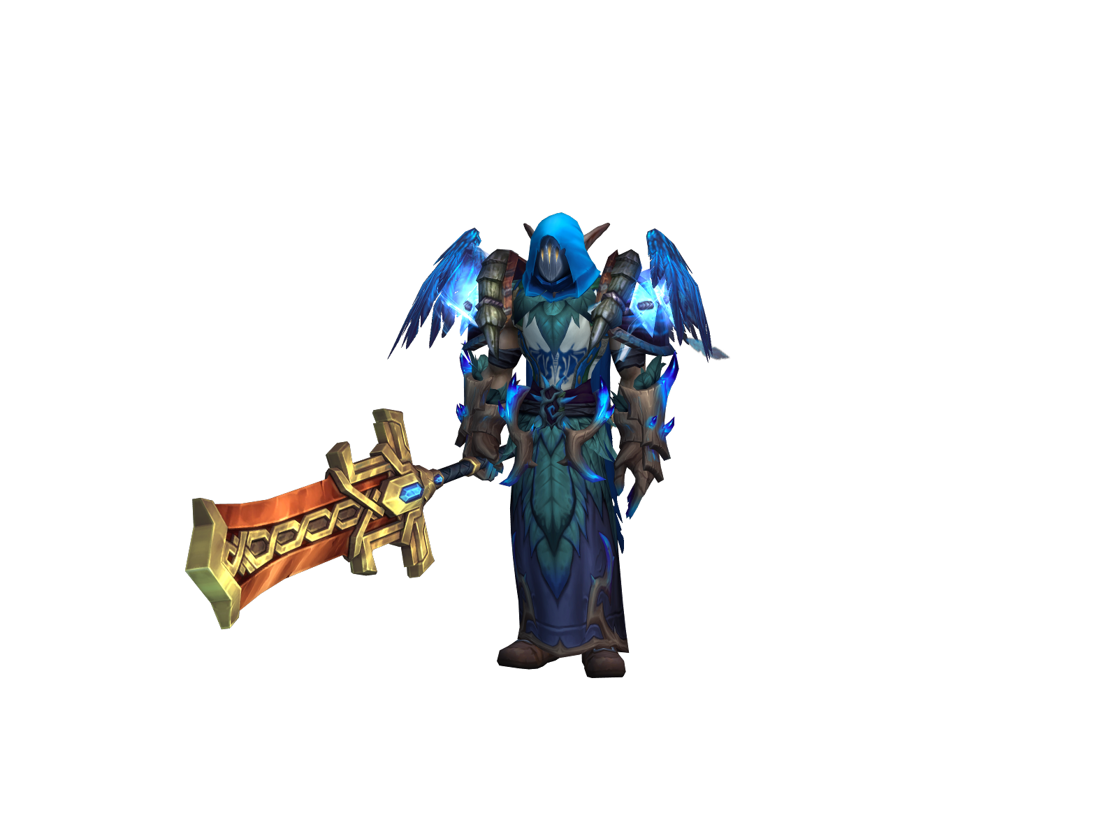 Pizzabird 3D character render