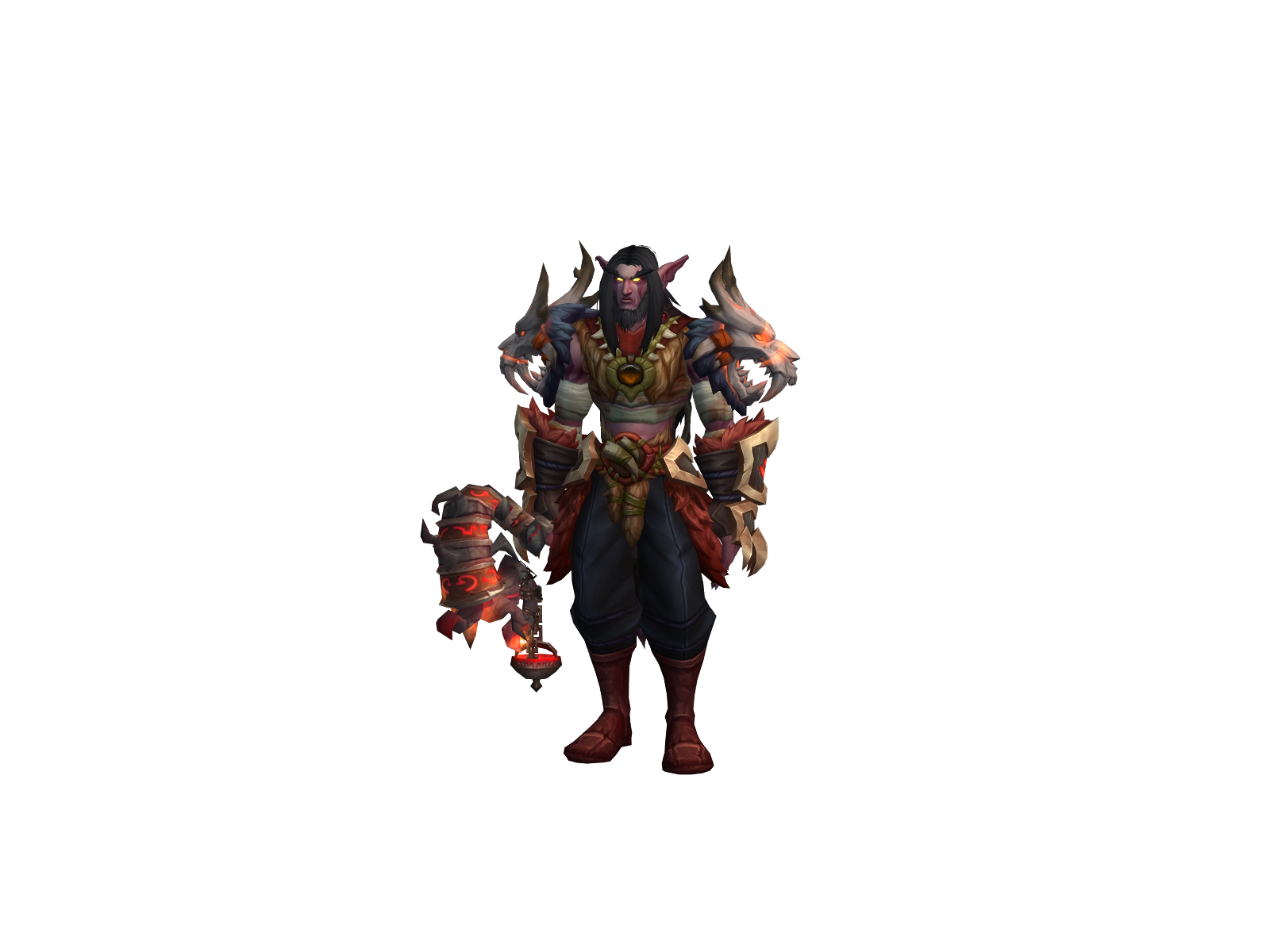 Rageclaw 3D character render