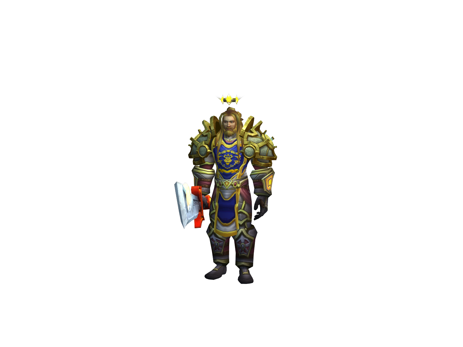 Trê 3D character render