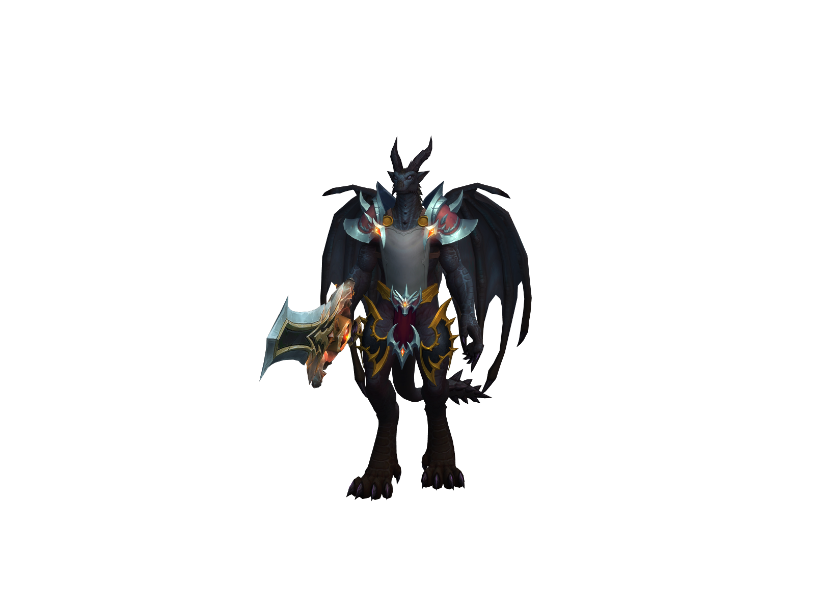 Vorredus 3D character render