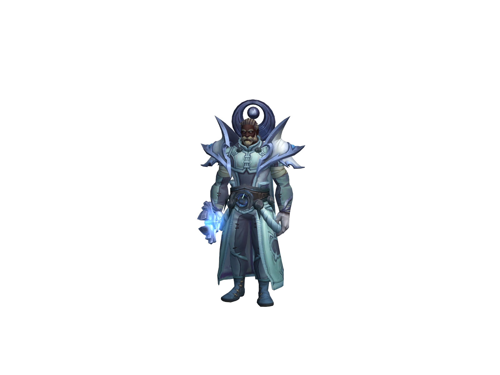 Halel 3D character render