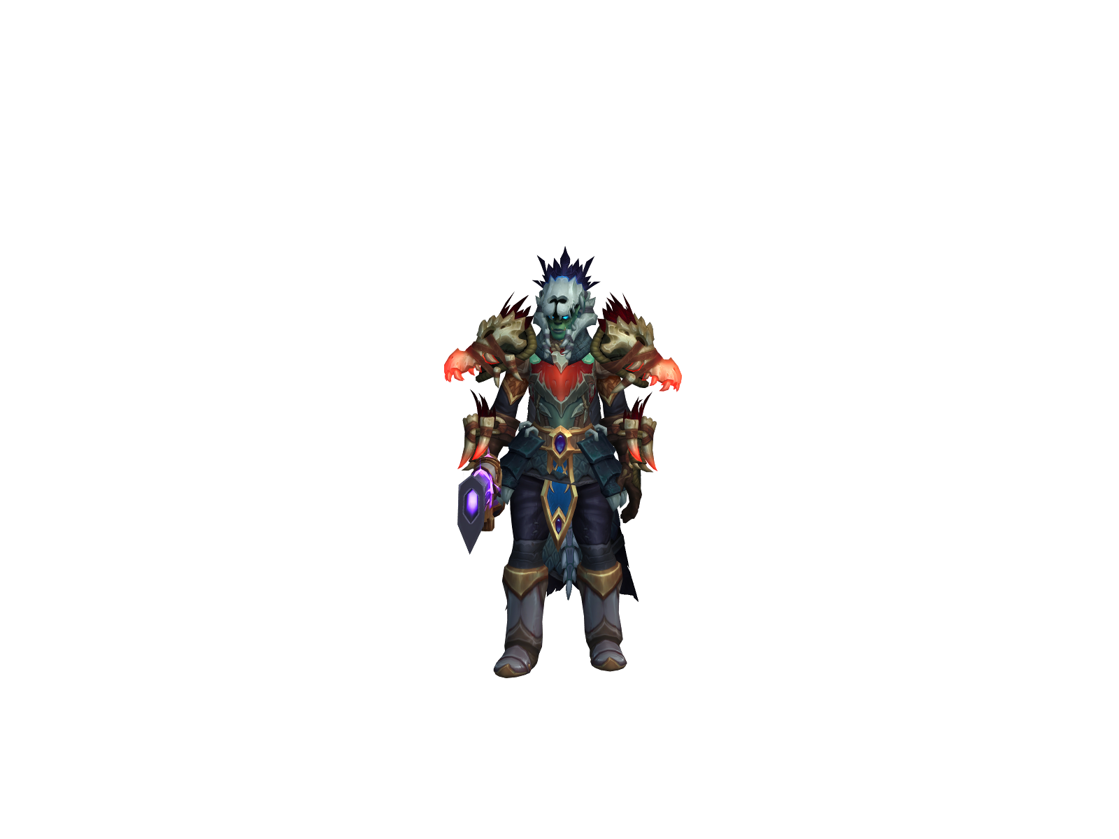 Khaydarin 3D character render