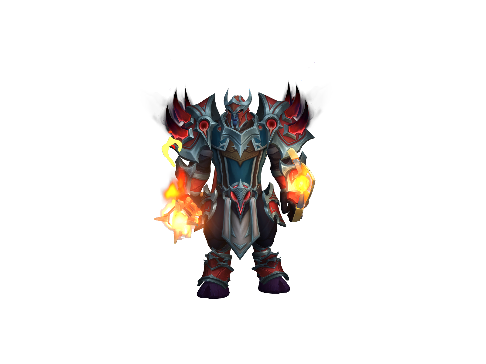 Rokrush 3D character render