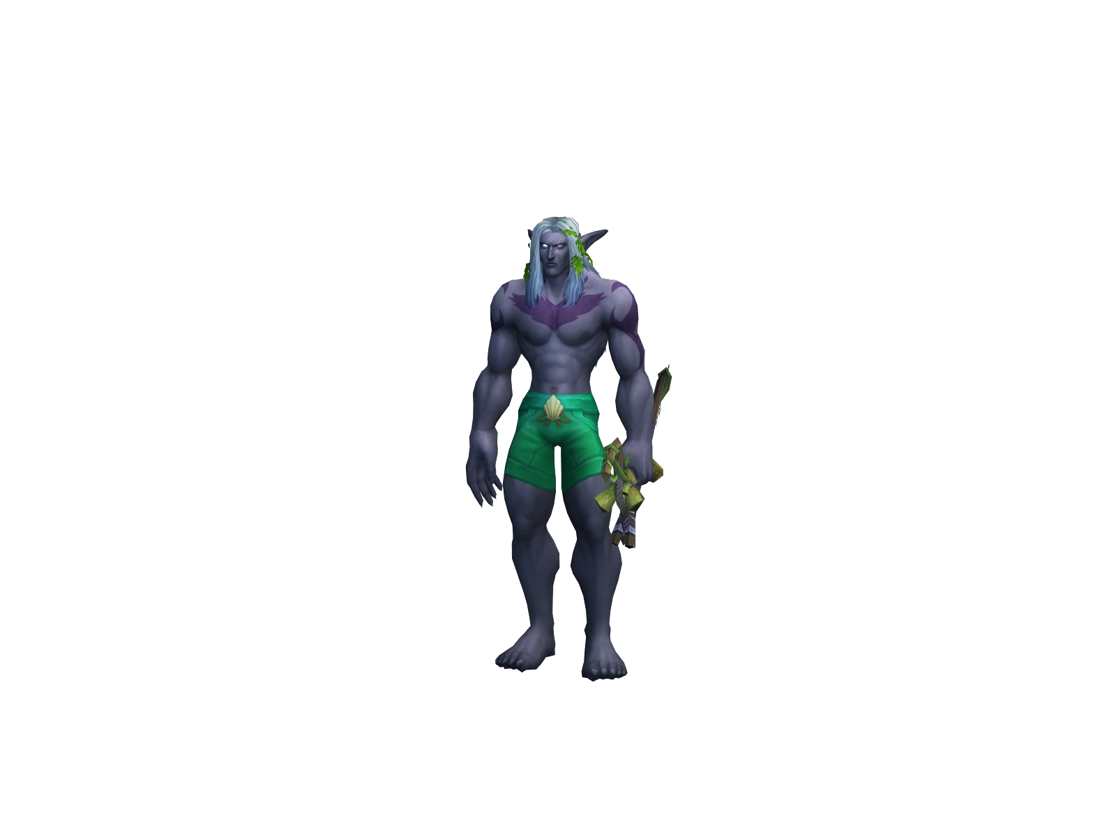 Enaud 3D character render