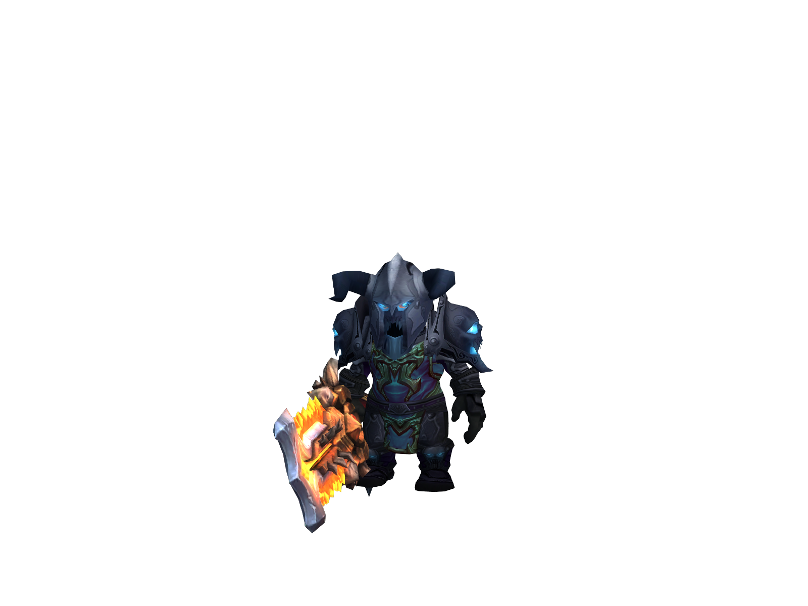 Loopwar 3D character render
