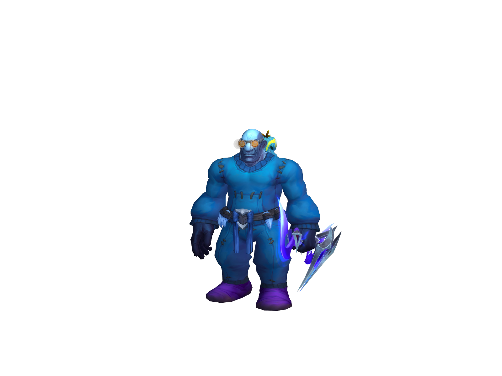 Winstreaker 3D character render