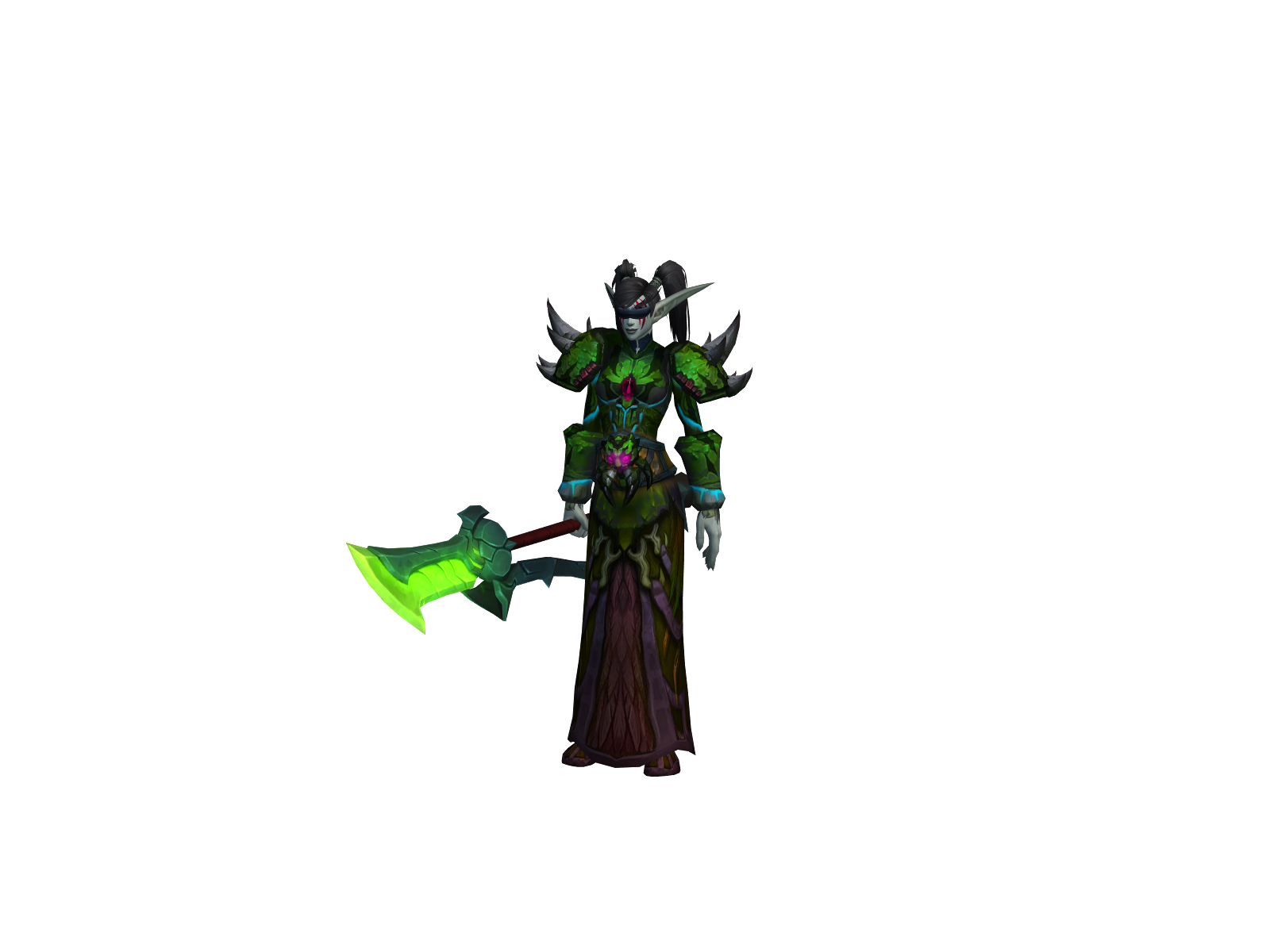 Nightnes 3D character render
