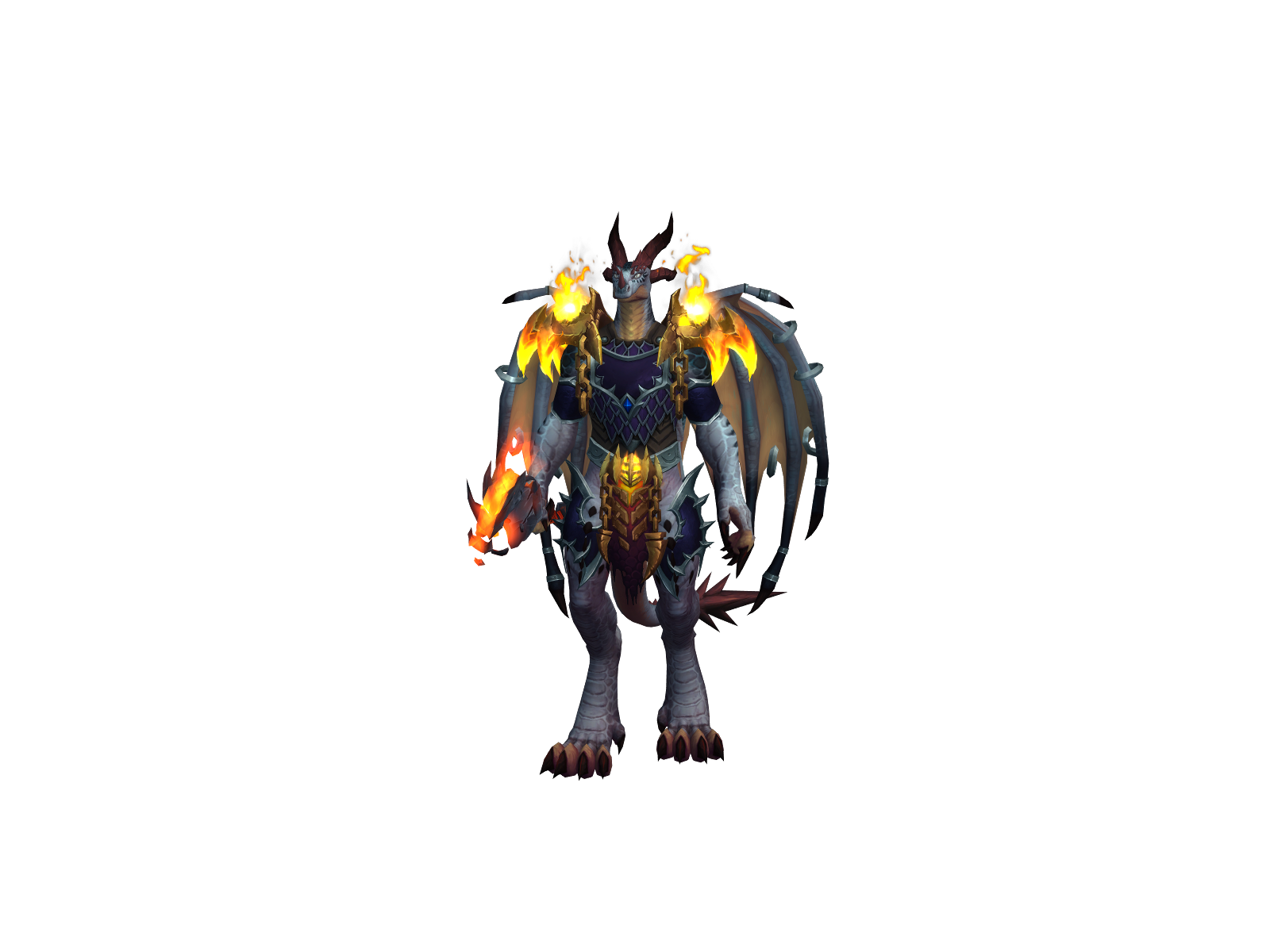 Kanzdragon 3D character render