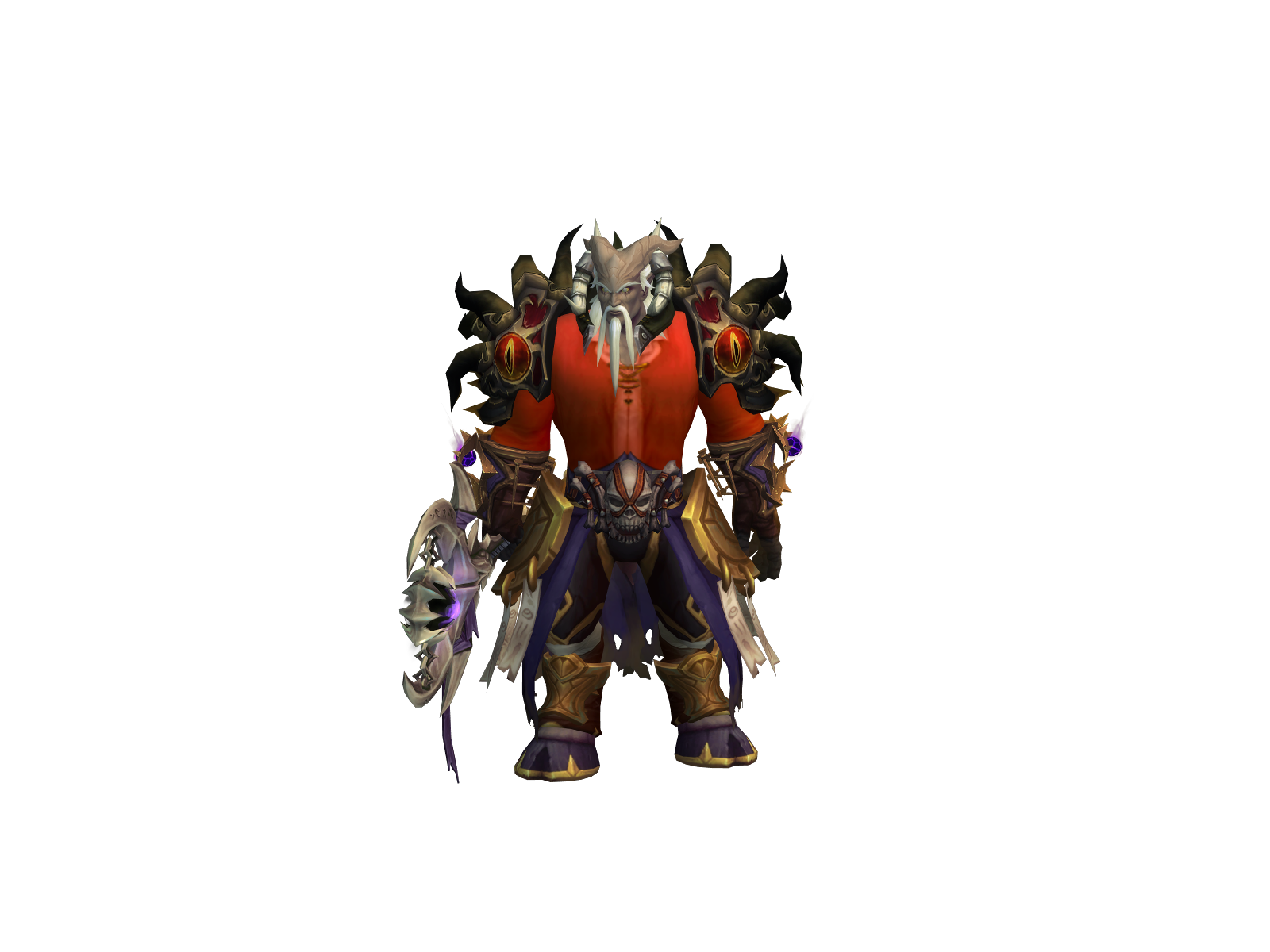 Cherubael 3D character render
