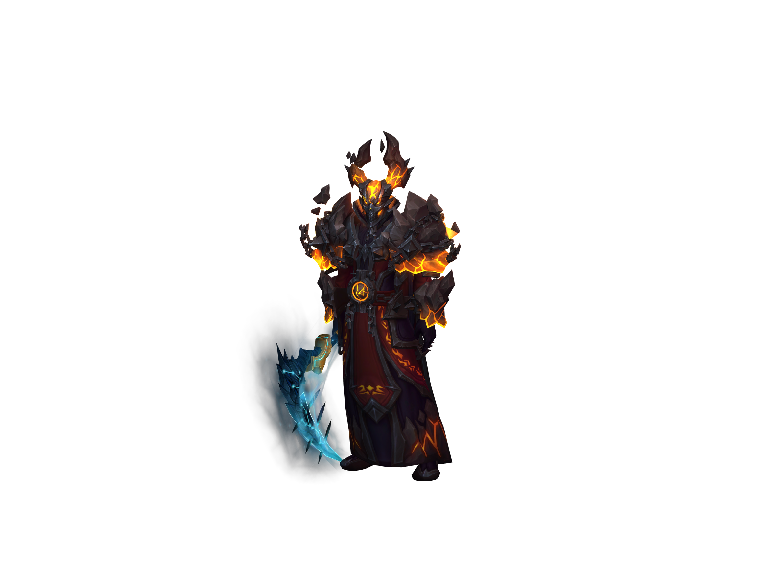 Foulbruute 3D character render
