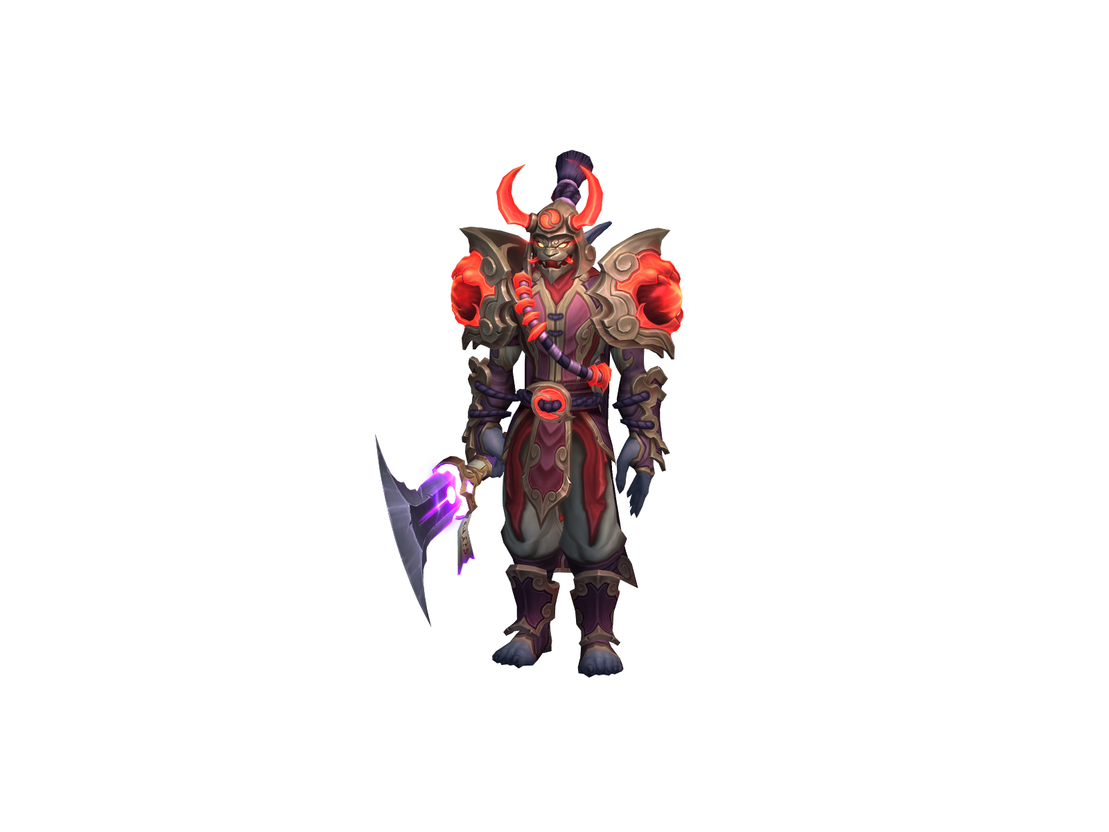 Monkbloo 3D character render