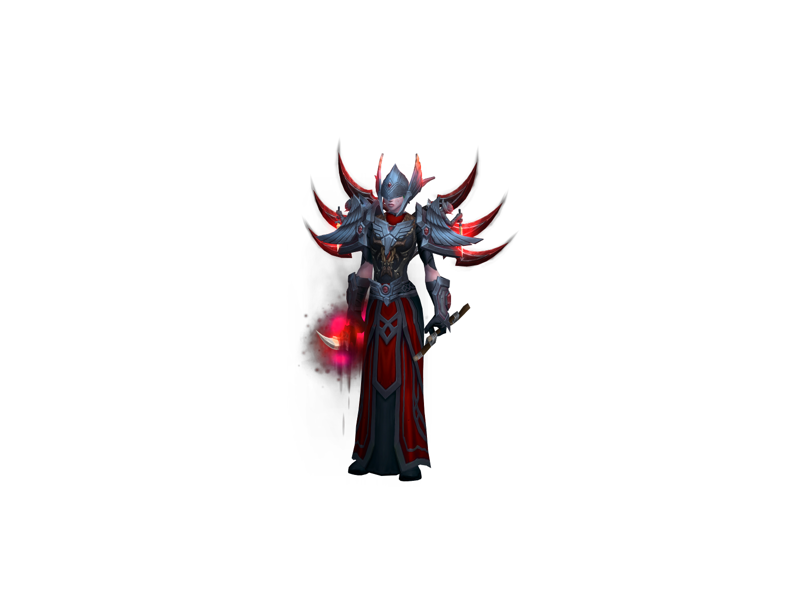 Grellop 3D character render