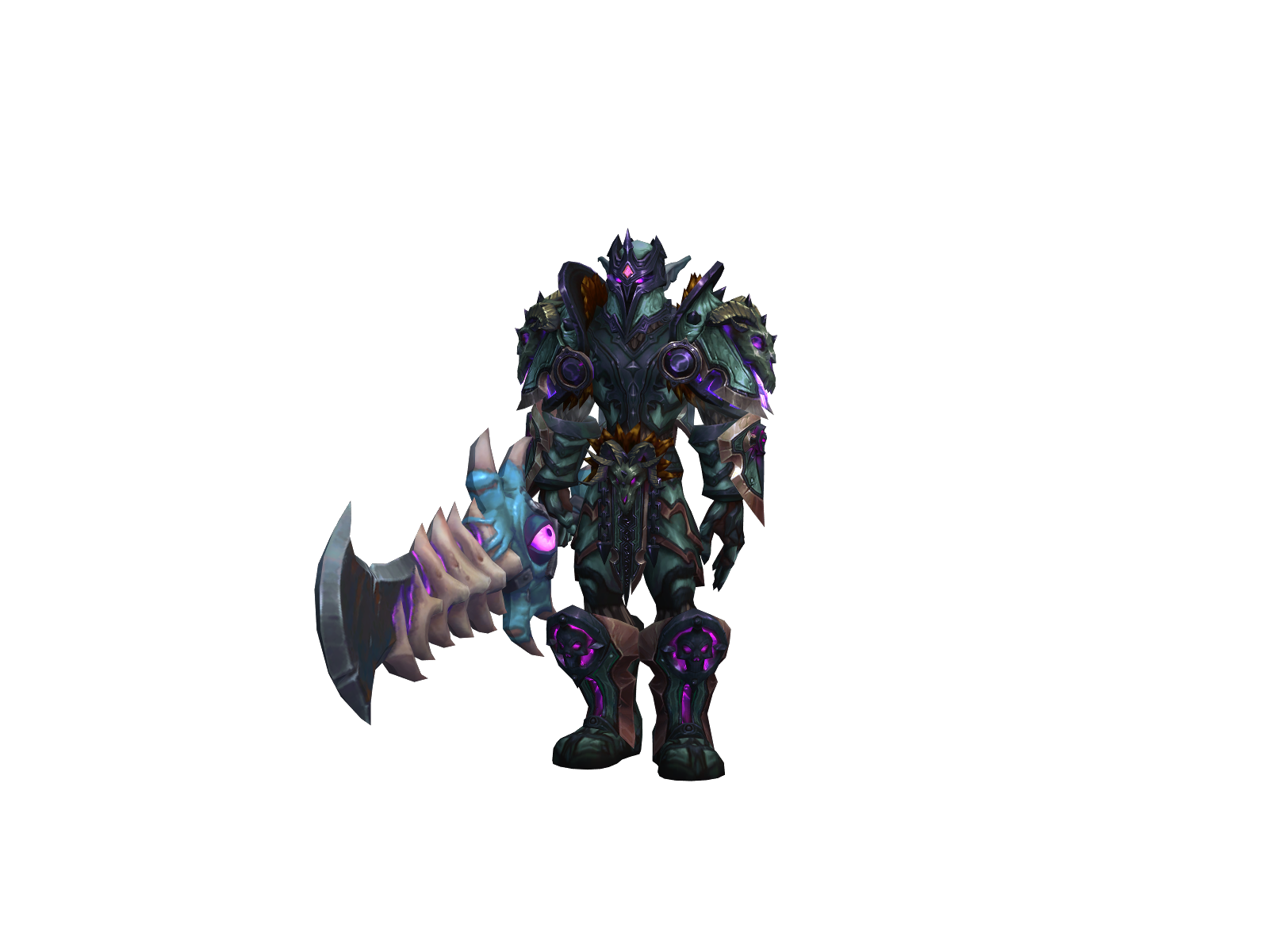 Deathstórm 3D character render