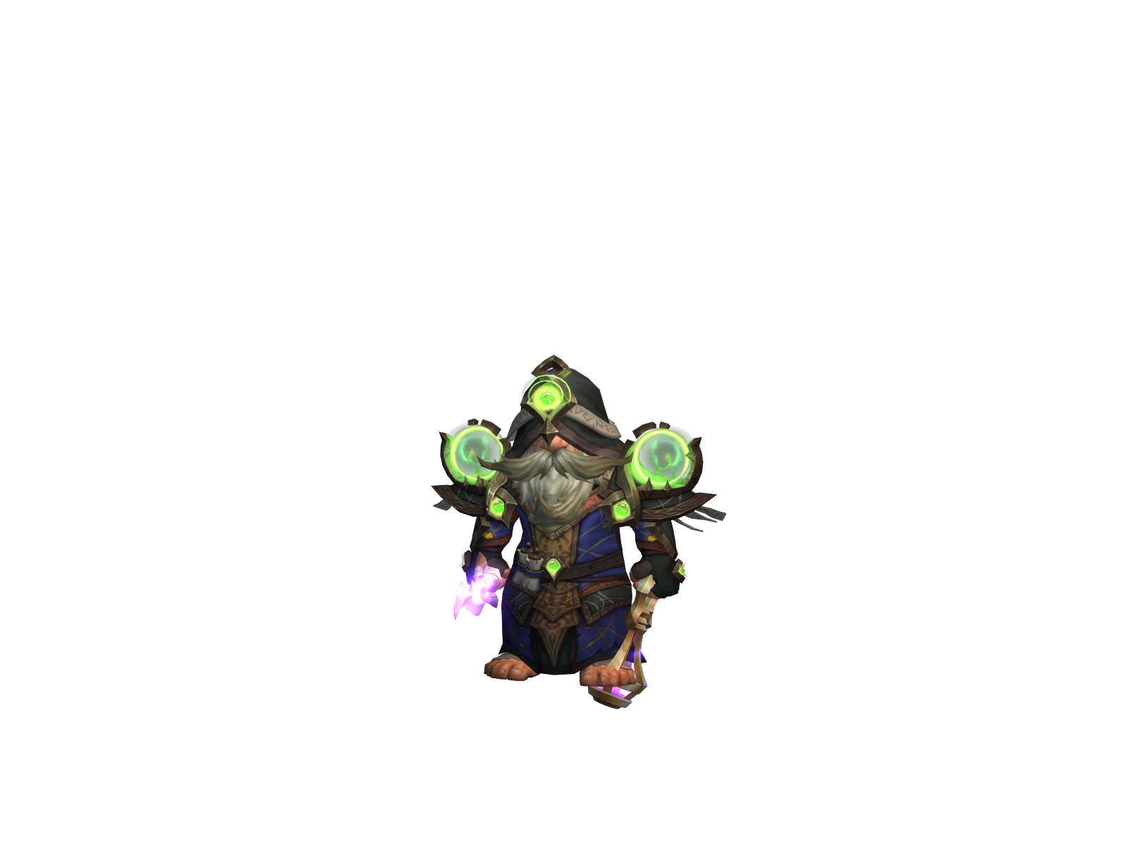 Fuzzylump 3D character render