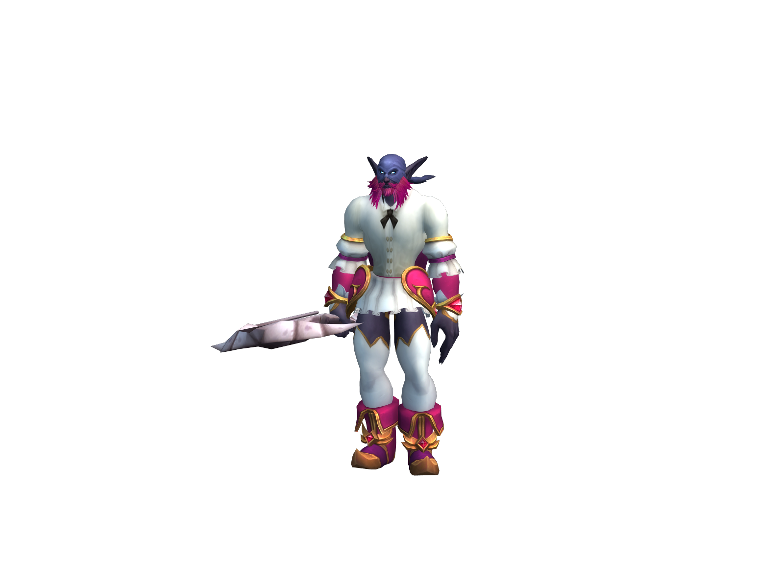 Hogreborn 3D character render