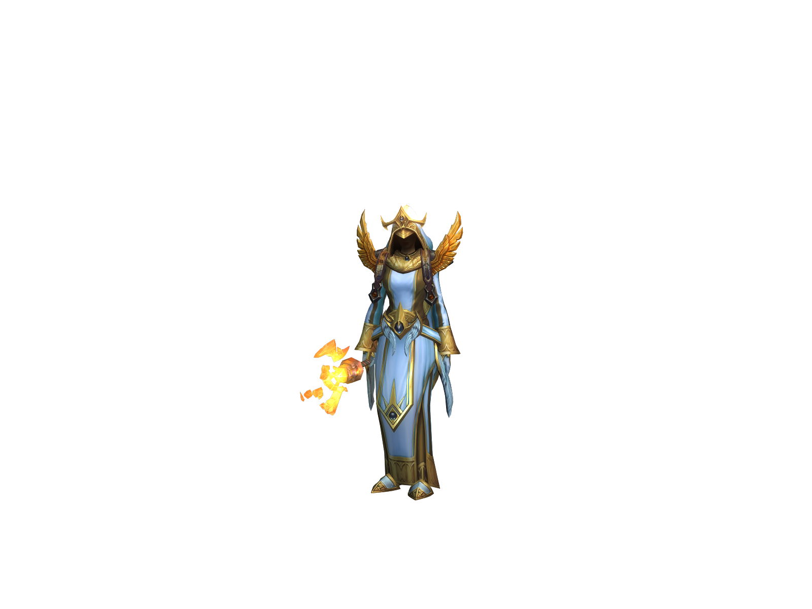 Racata 3D character render