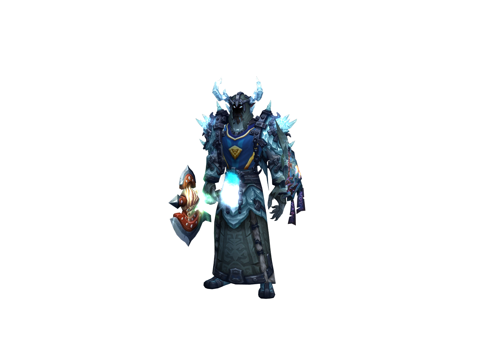 Muddrak 3D character render