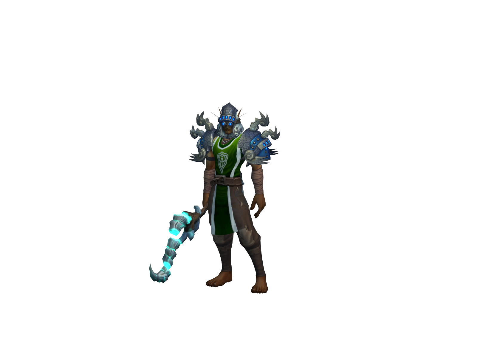Spaceshadow 3D character render