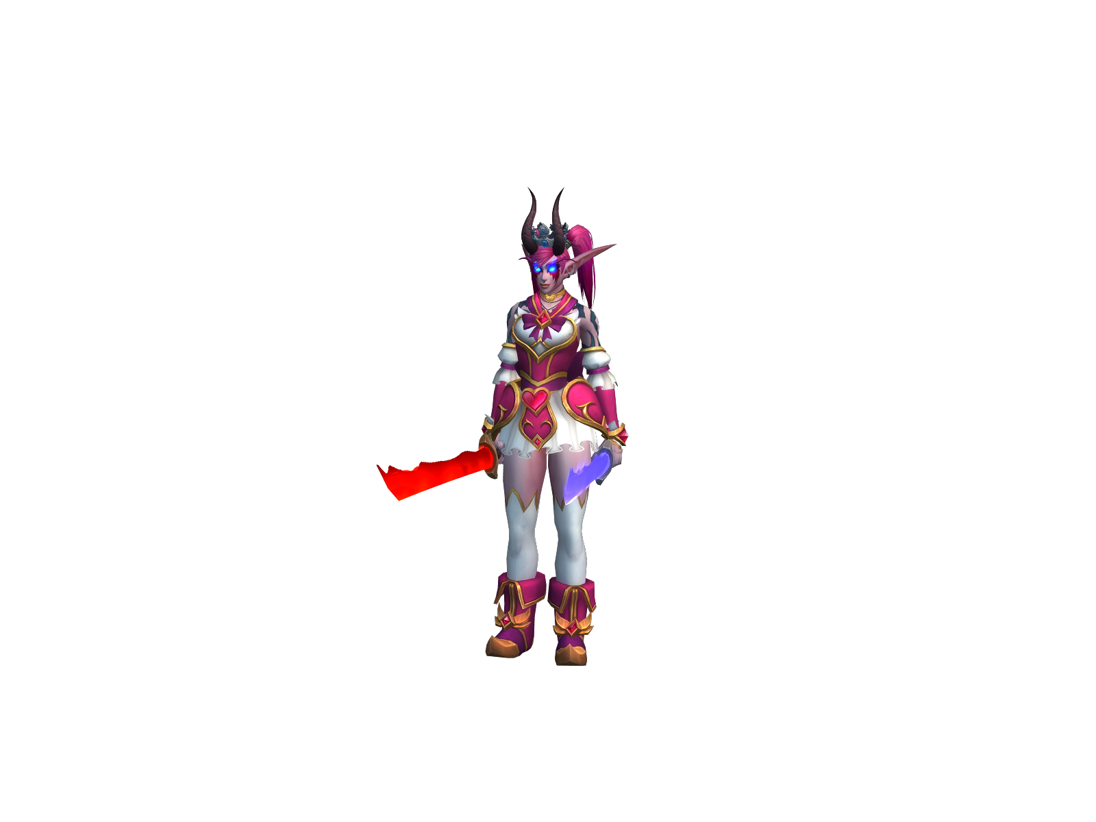 Felweena 3D character render
