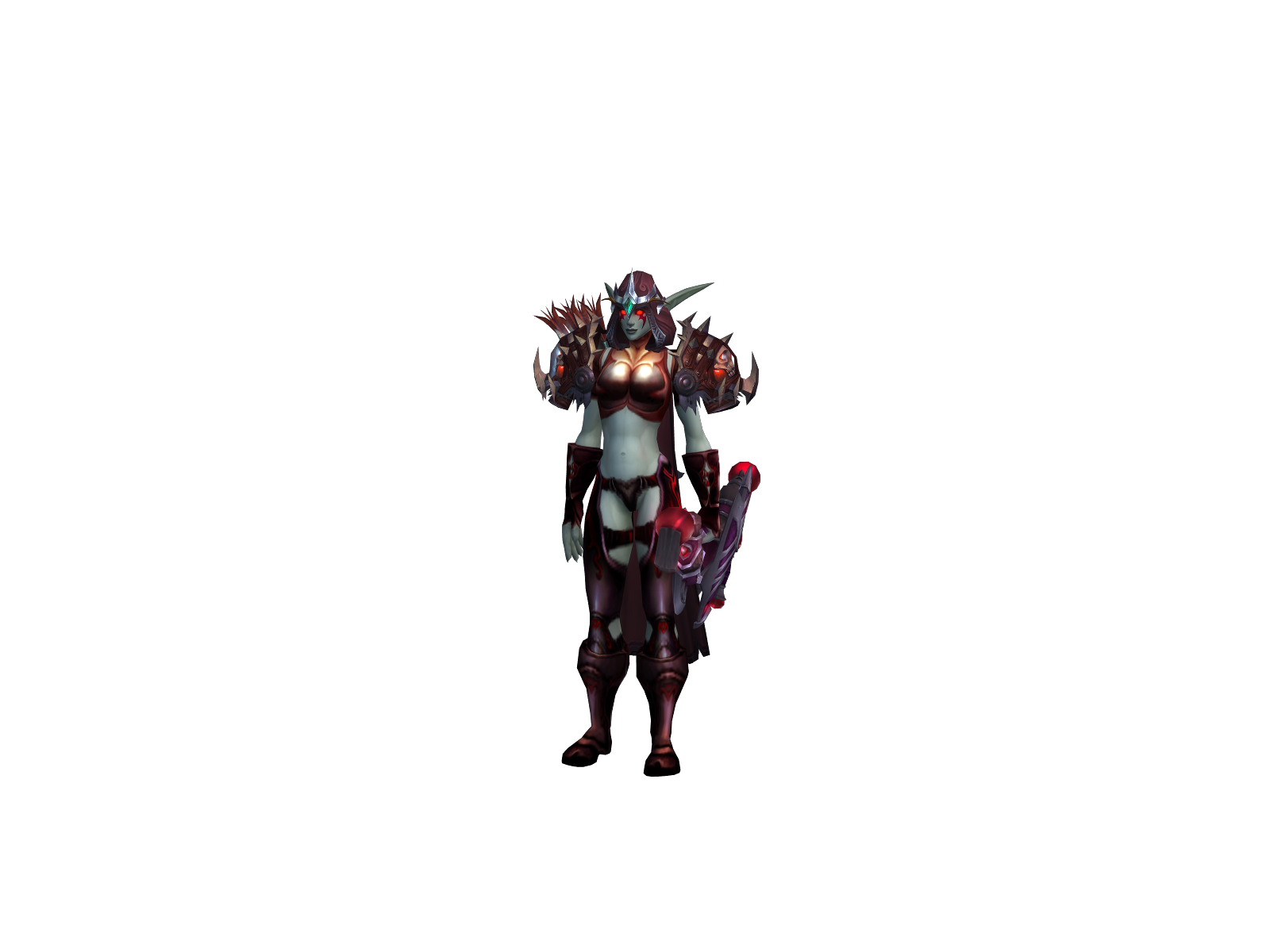 Deadite 3D character render