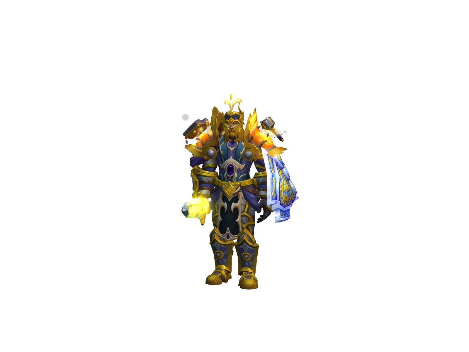 Holygrandpa 3D character render