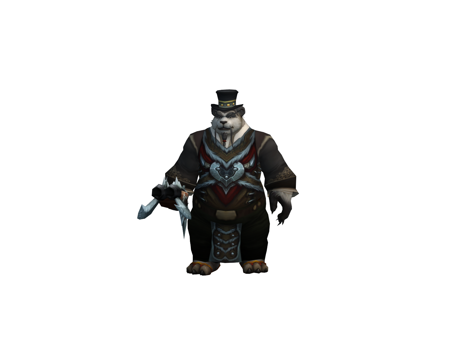 Cukfromchair 3D character render