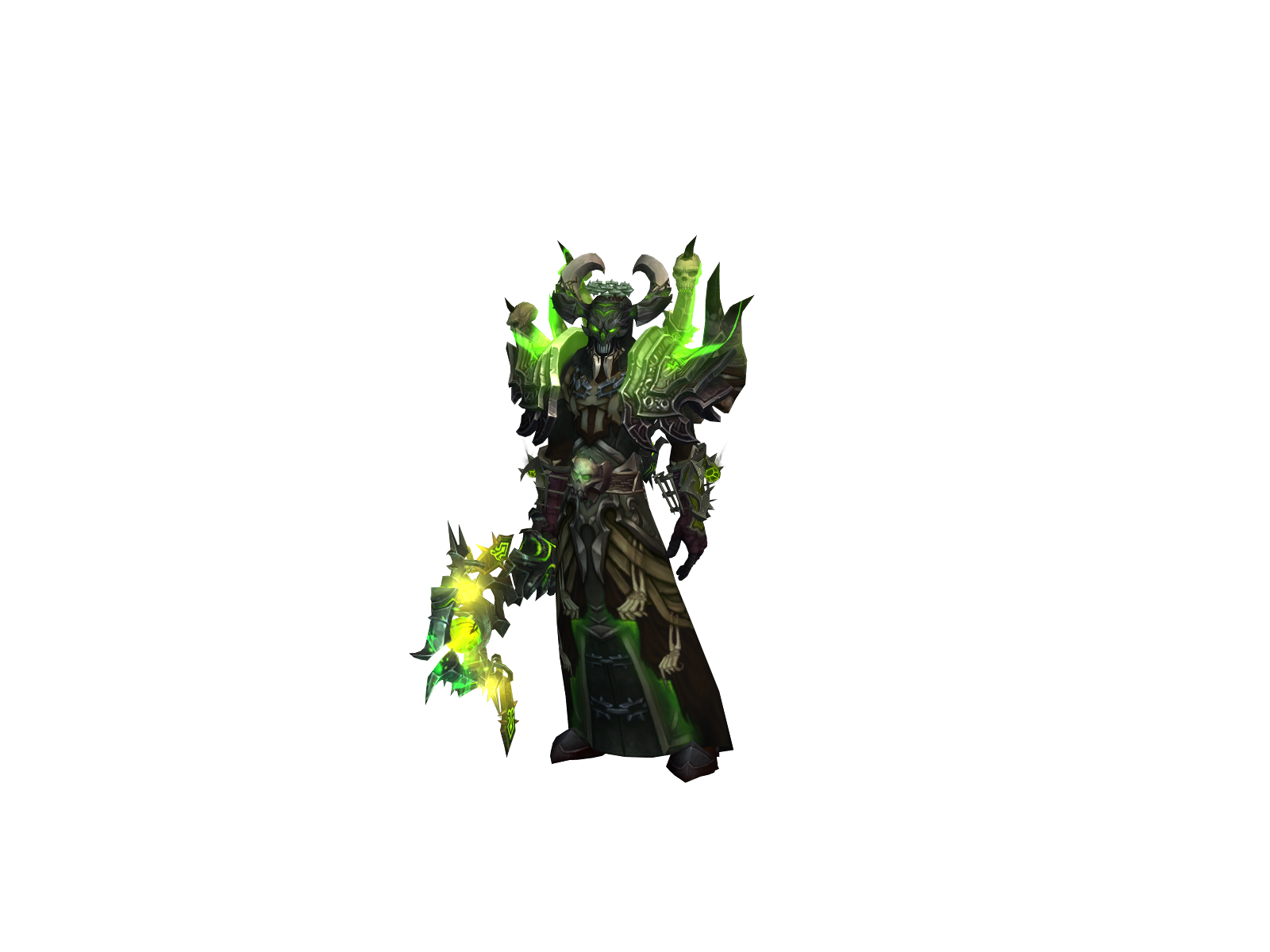 Asürå 3D character render
