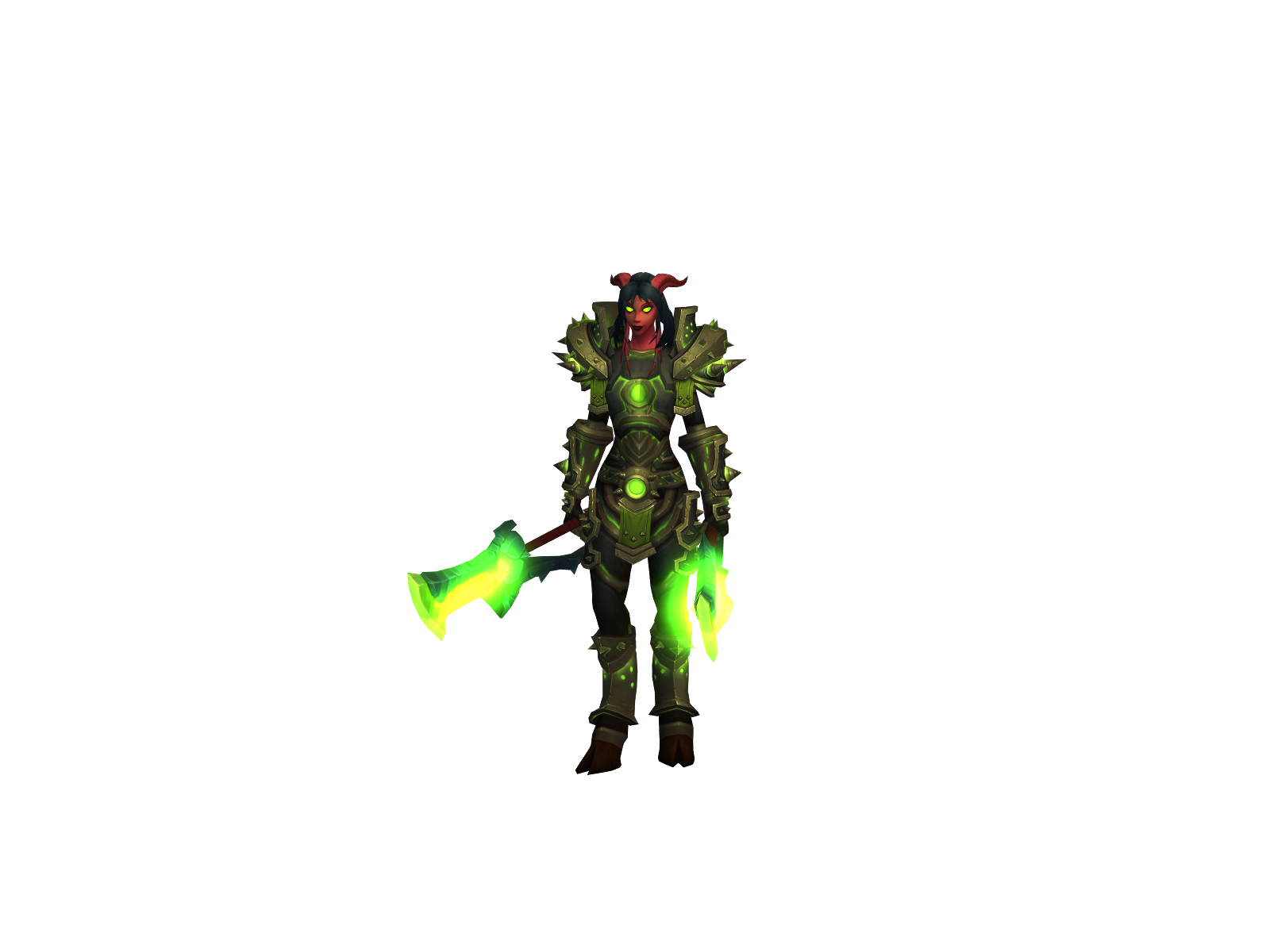 Linebright 3D character render