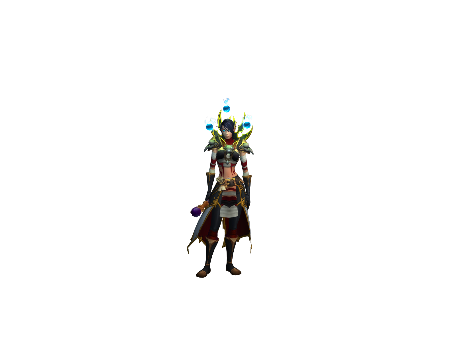 Pyxy 3D character render