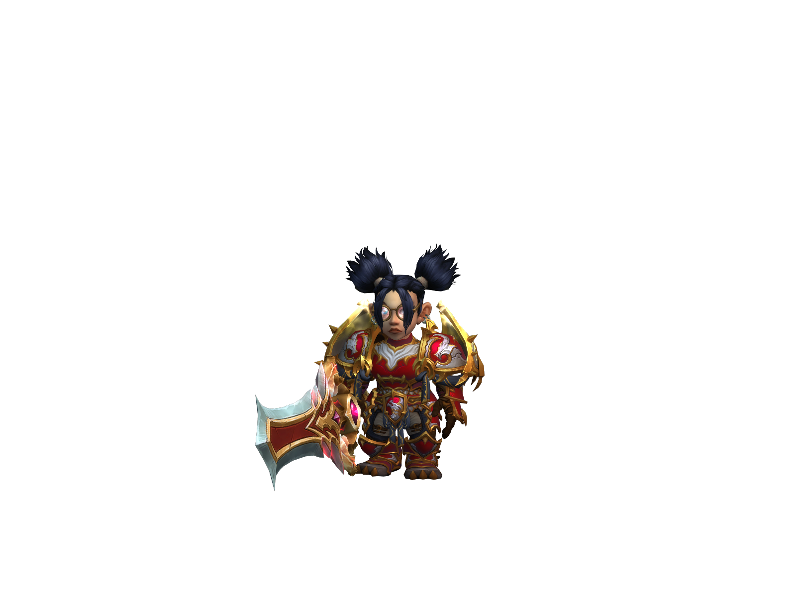 Whittxd 3D character render