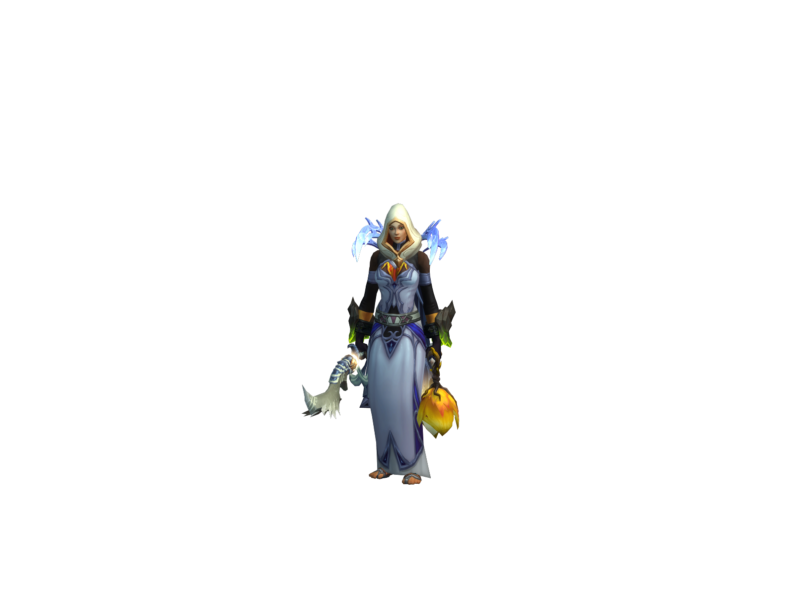 Harasaka 3D character render