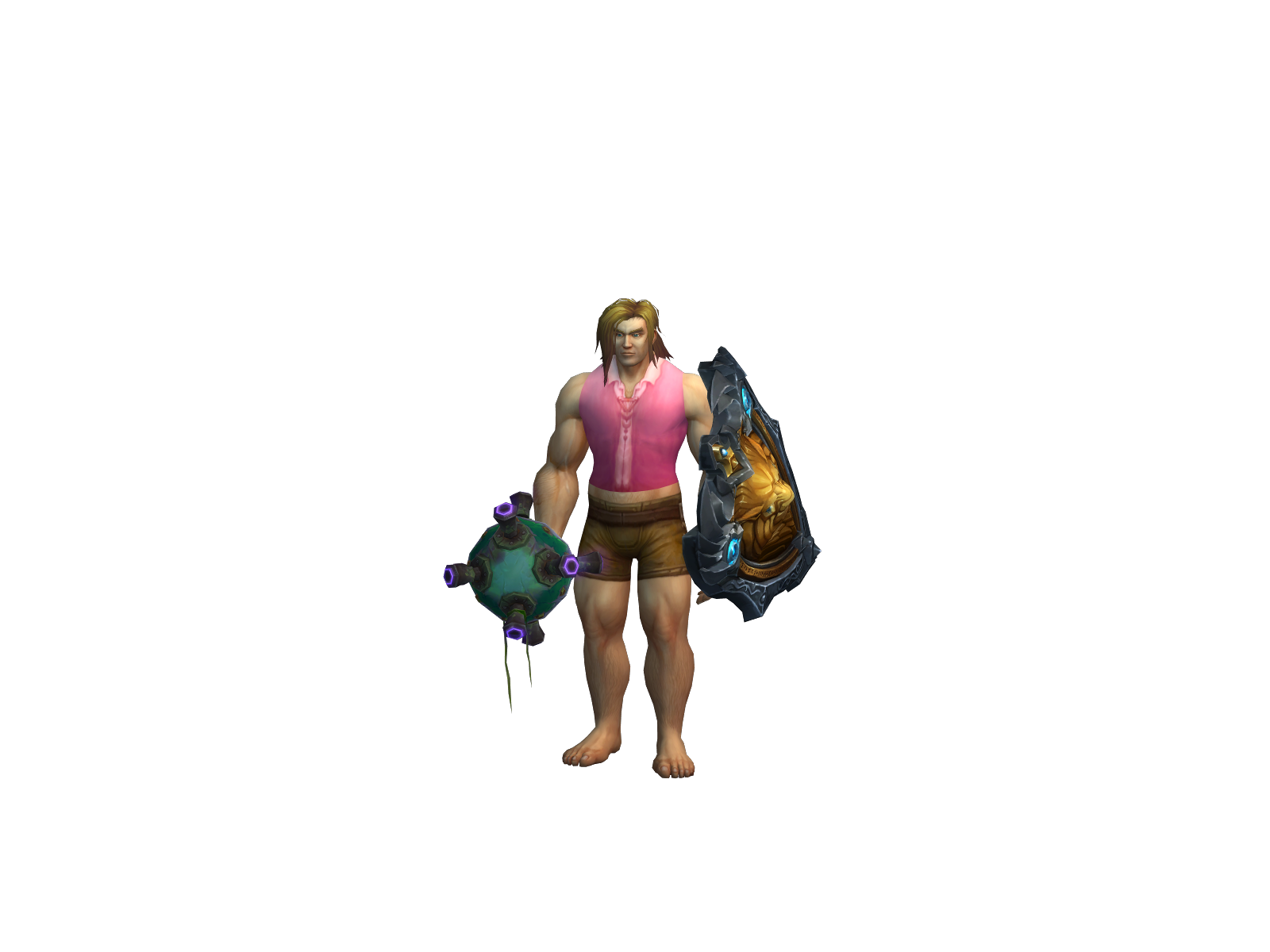 Holyjack 3D character render