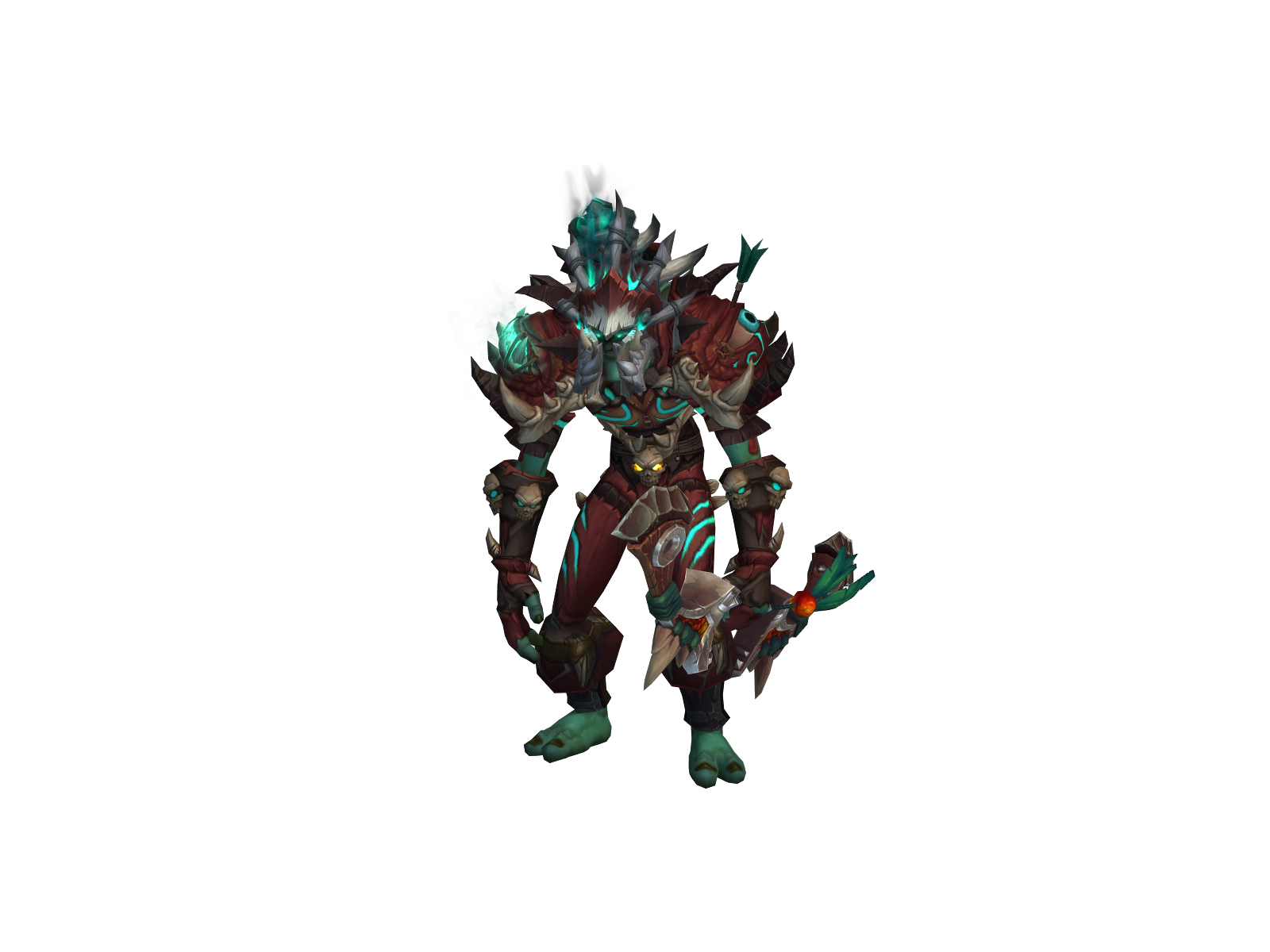 Kanyon 3D character render