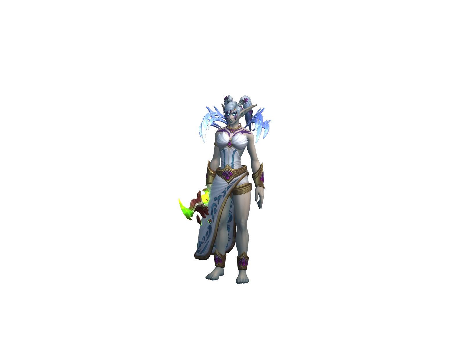 Chaosfrost 3D character render