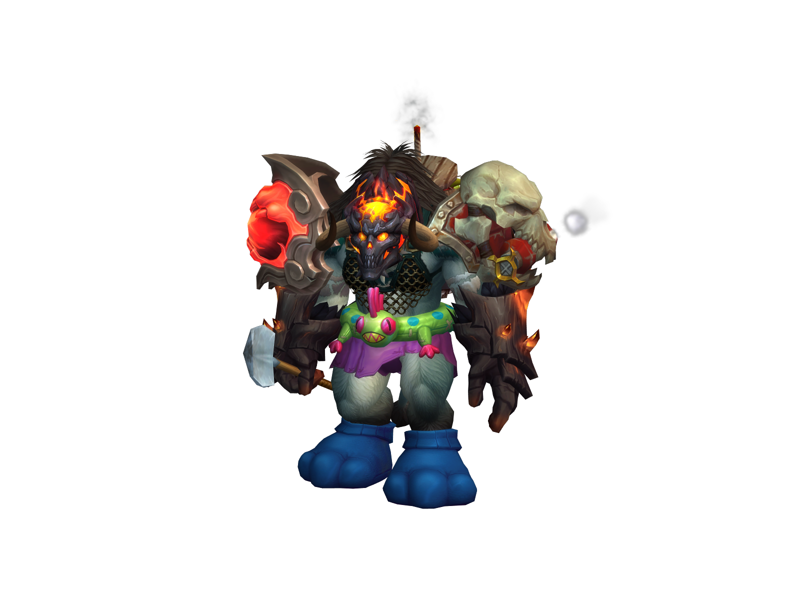 Spedcow 3D character render