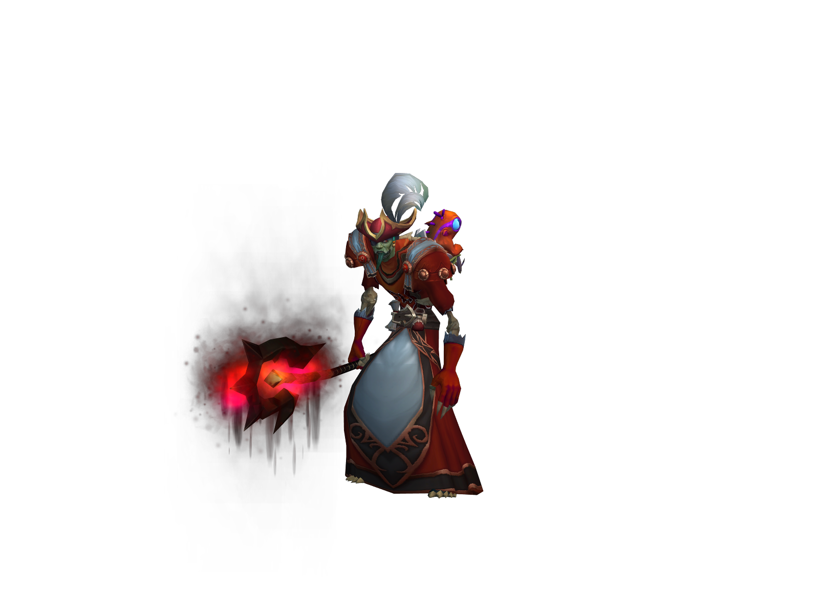 Fadekinghobo 3D character render